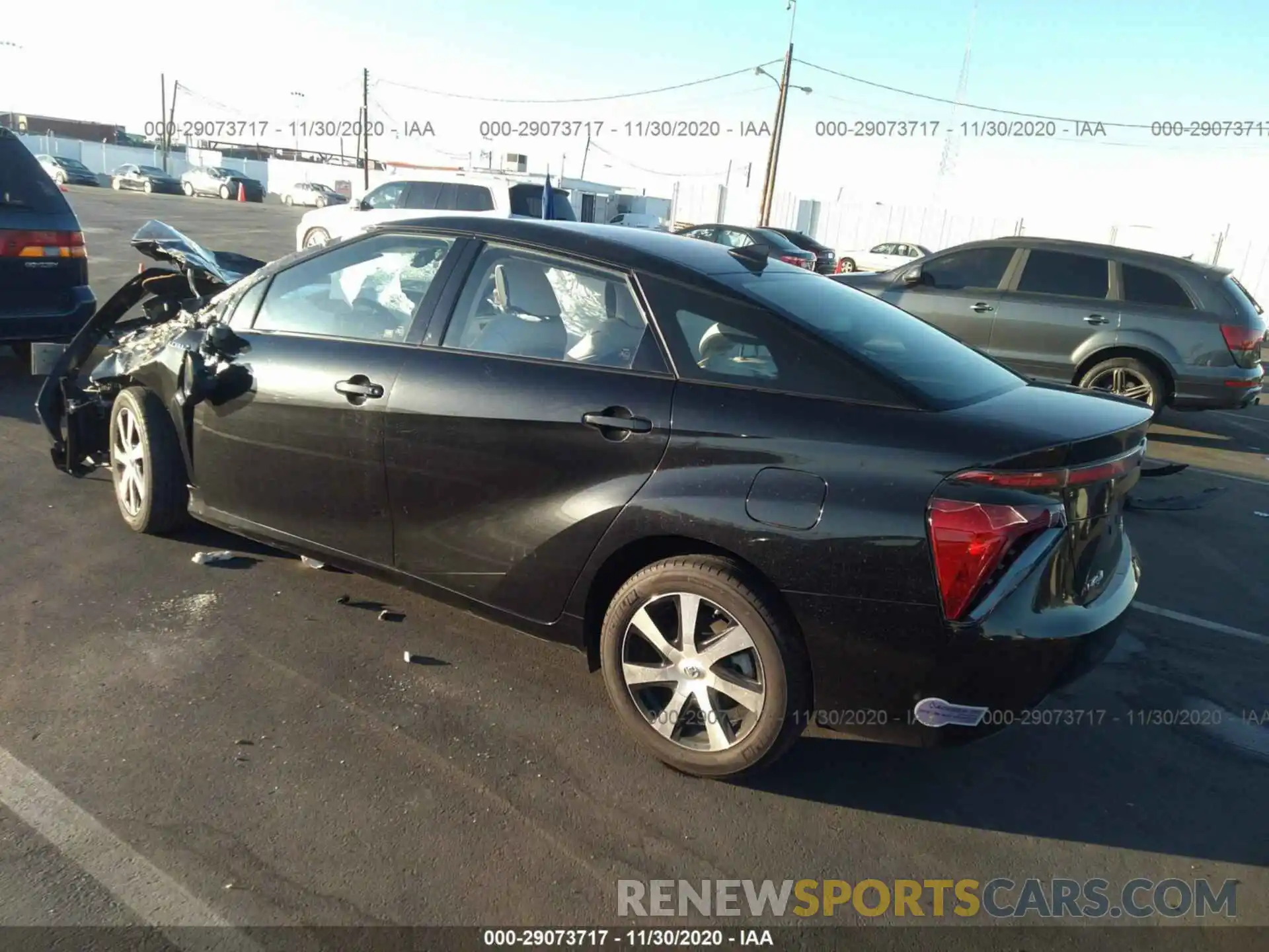 3 Photograph of a damaged car JTDBVRBD9KA007122 TOYOTA MIRAI 2019