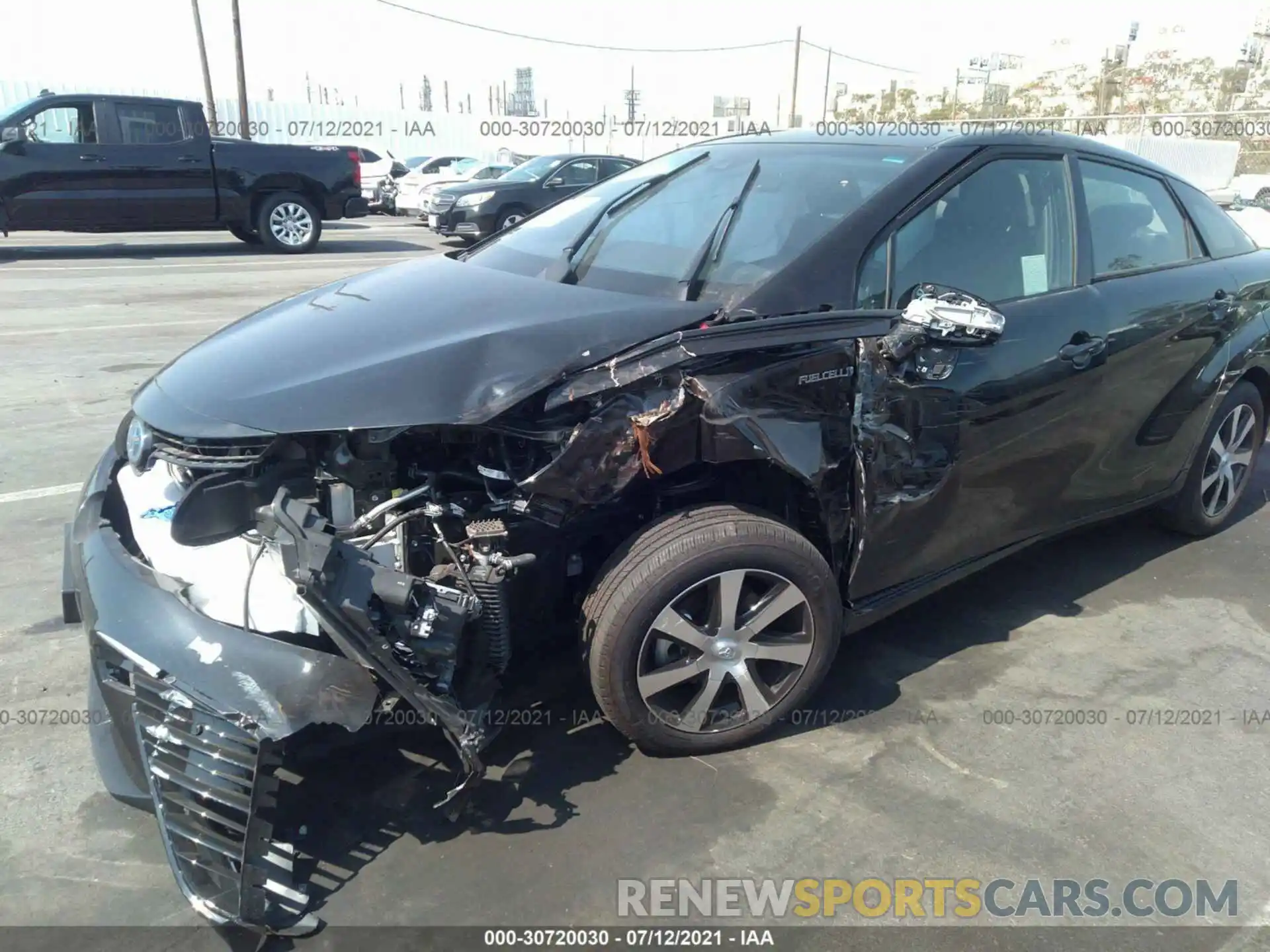 6 Photograph of a damaged car JTDBVRBD2LA008243 TOYOTA MIRAI 2020