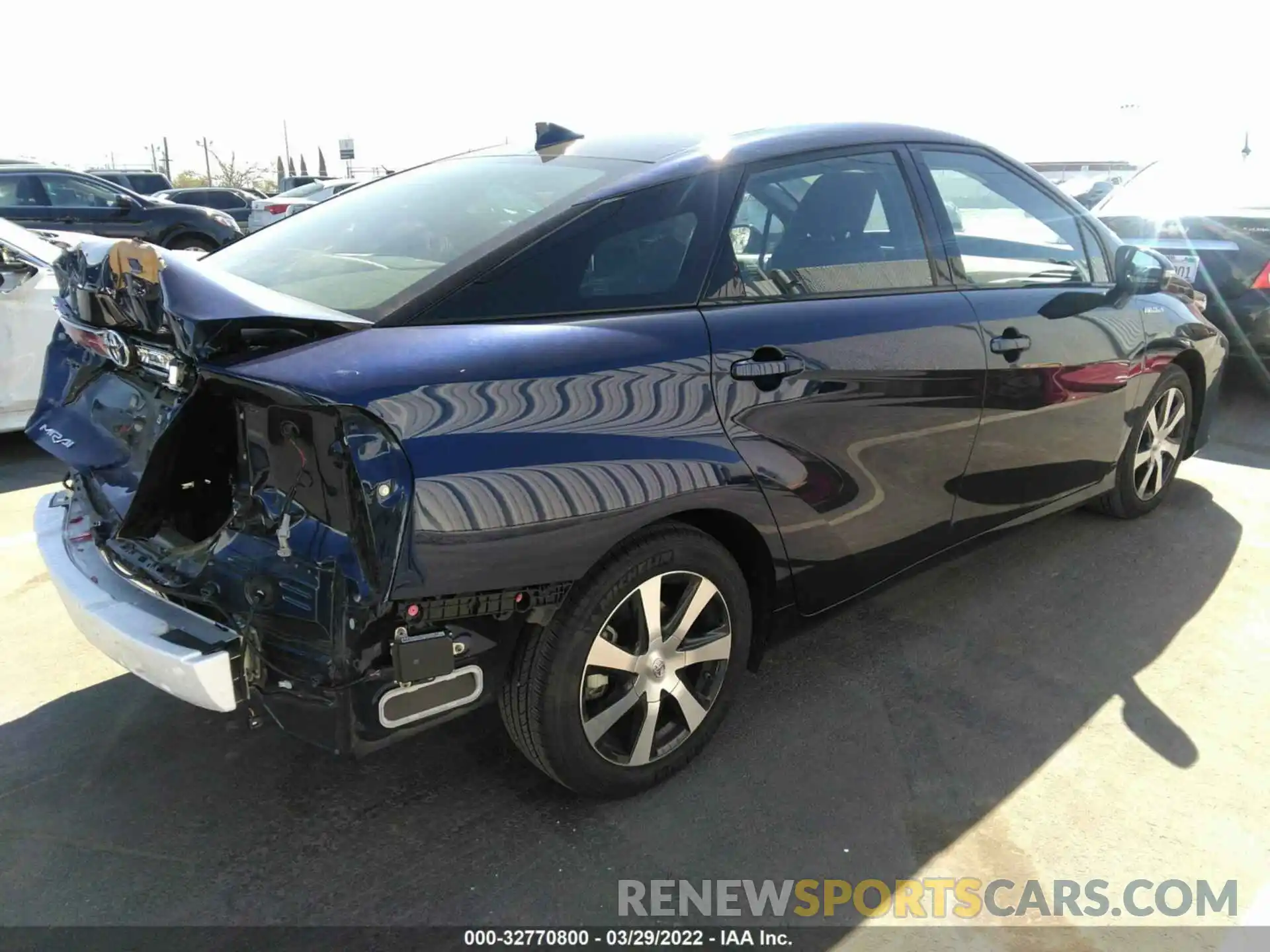 4 Photograph of a damaged car JTDBVRBD3LA008011 TOYOTA MIRAI 2020