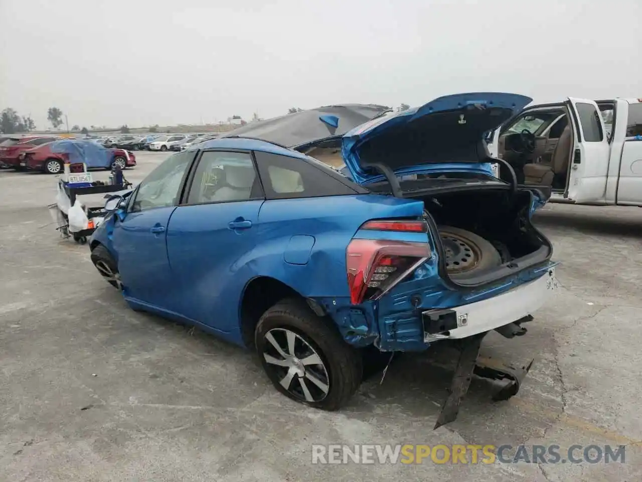 3 Photograph of a damaged car JTDBVRBD4LA008230 TOYOTA MIRAI 2020