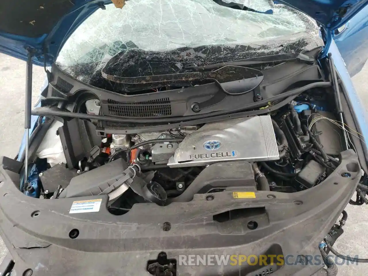 7 Photograph of a damaged car JTDBVRBD4LA008230 TOYOTA MIRAI 2020