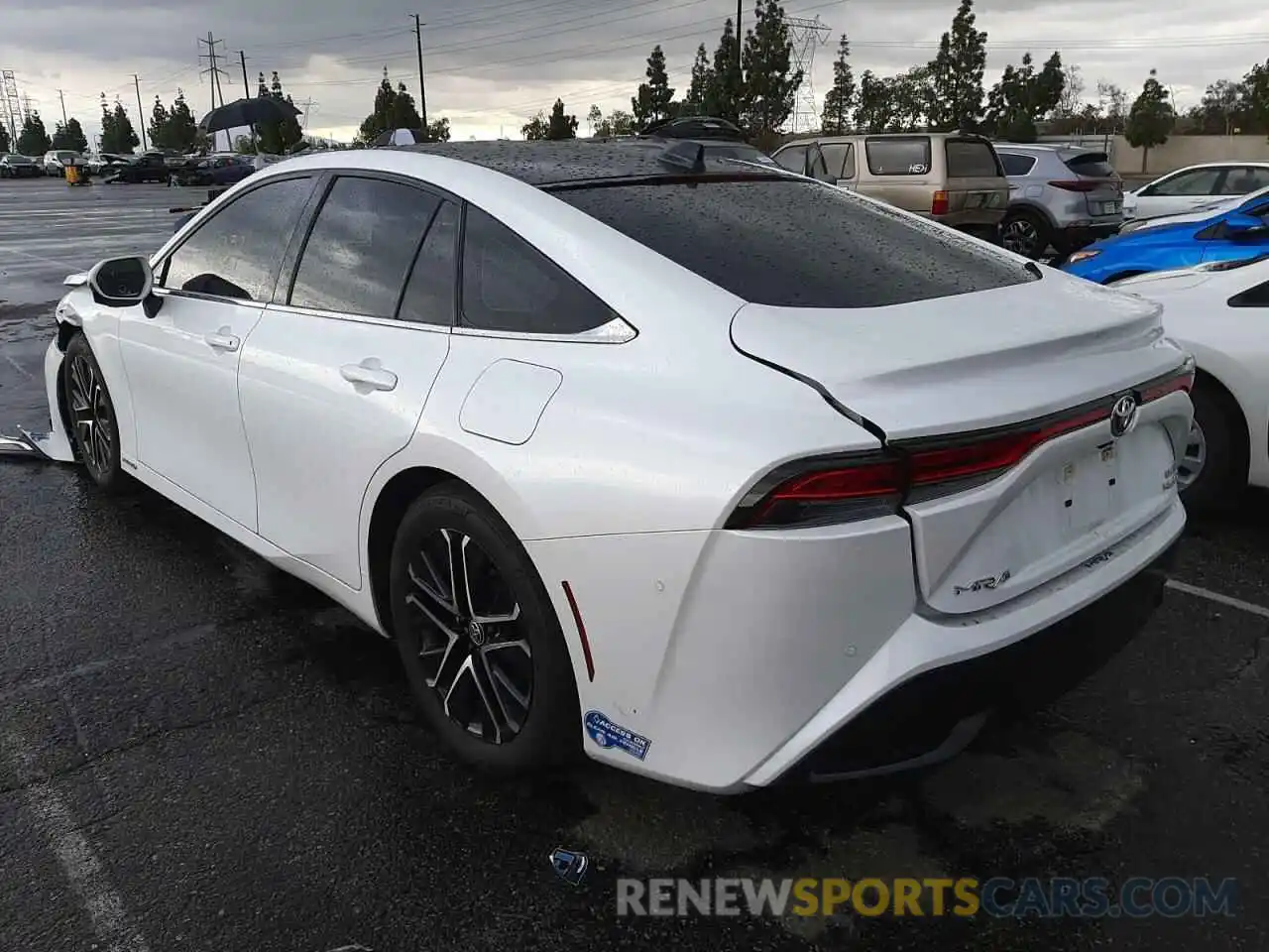 3 Photograph of a damaged car JTDAAAAA0MA000305 TOYOTA MIRAI 2021