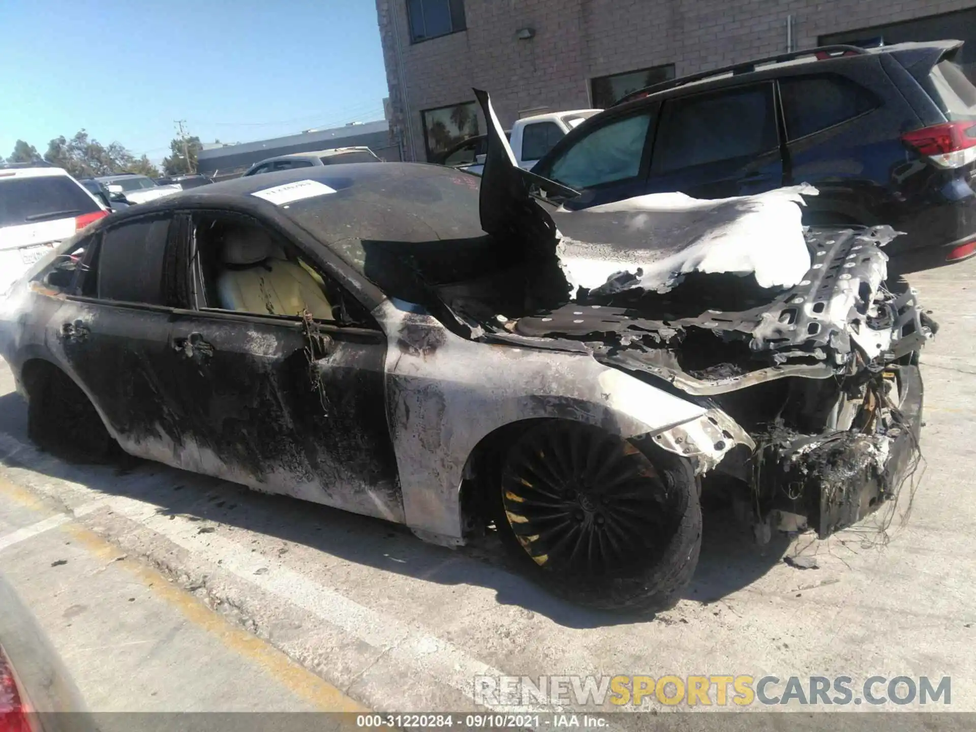 1 Photograph of a damaged car JTDAAAAA0MA001339 TOYOTA MIRAI 2021