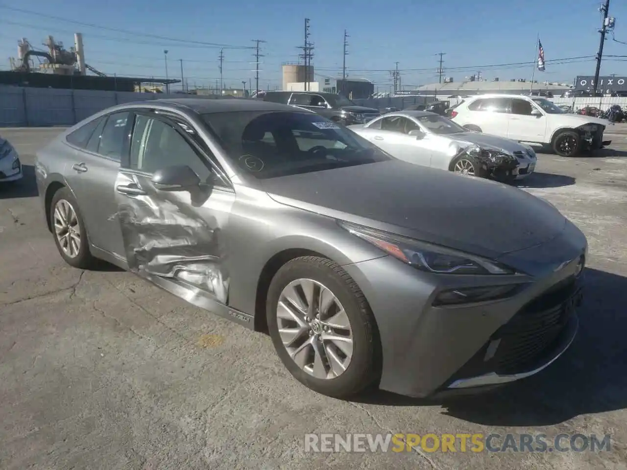 1 Photograph of a damaged car JTDAAAAA0MA001521 TOYOTA MIRAI 2021