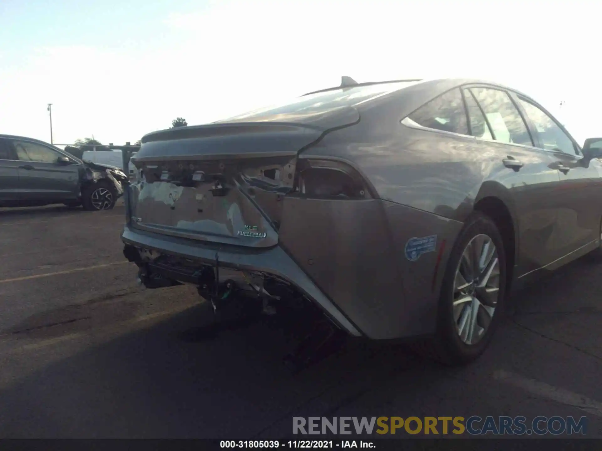 6 Photograph of a damaged car JTDAAAAA1MA001110 TOYOTA MIRAI 2021