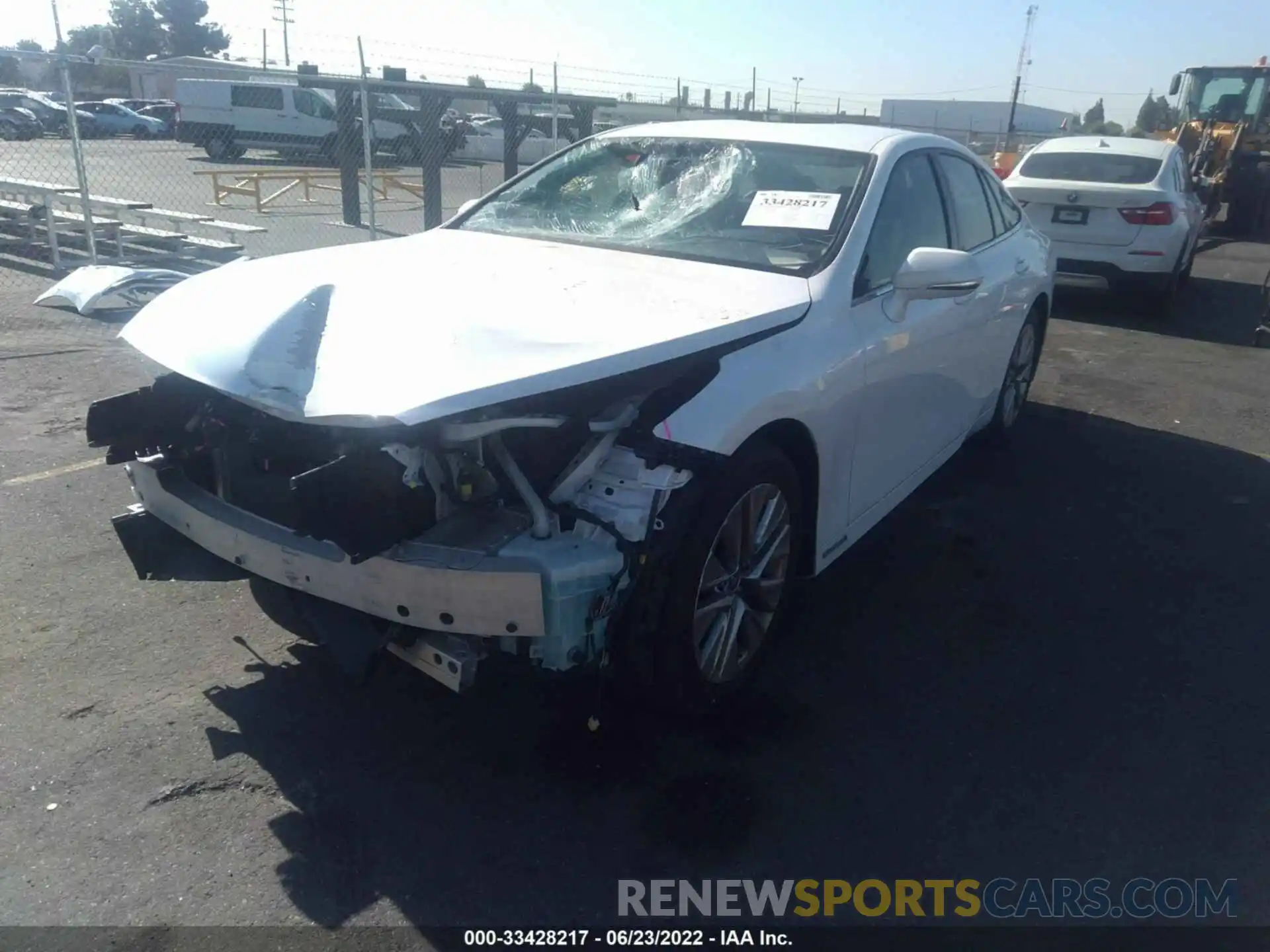 2 Photograph of a damaged car JTDAAAAA1MA002080 TOYOTA MIRAI 2021