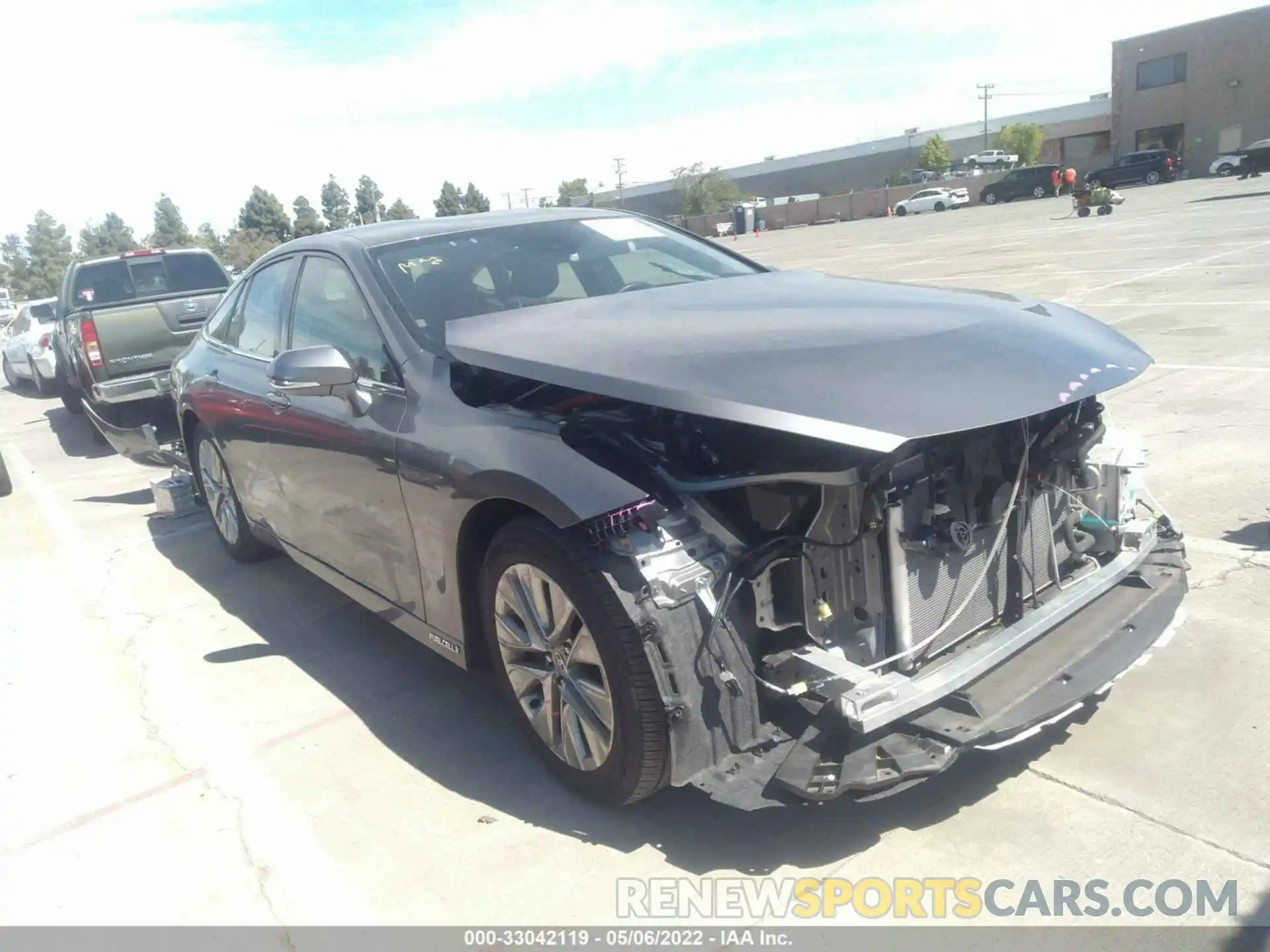 1 Photograph of a damaged car JTDAAAAA2MA000564 TOYOTA MIRAI 2021