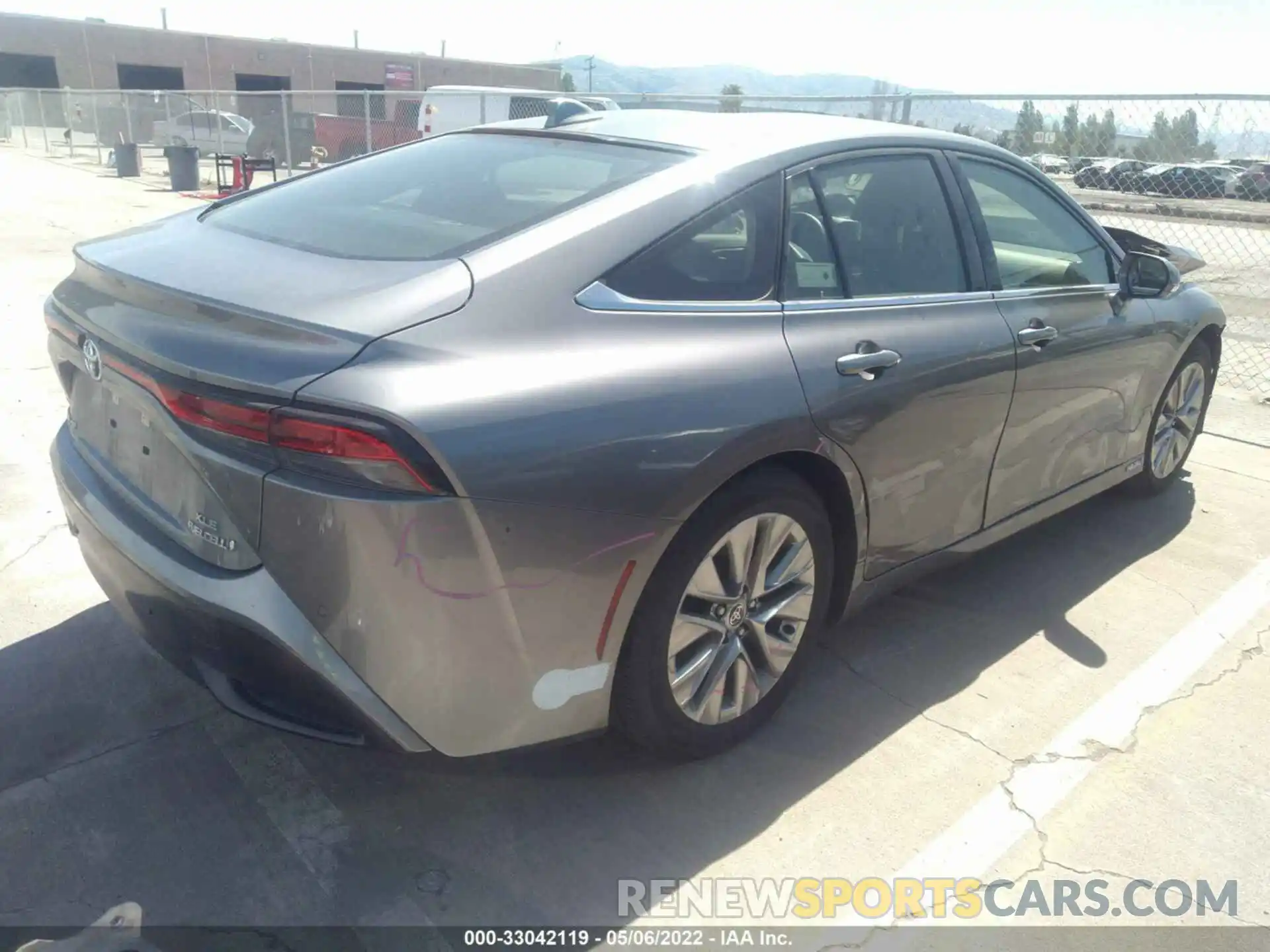 4 Photograph of a damaged car JTDAAAAA2MA000564 TOYOTA MIRAI 2021