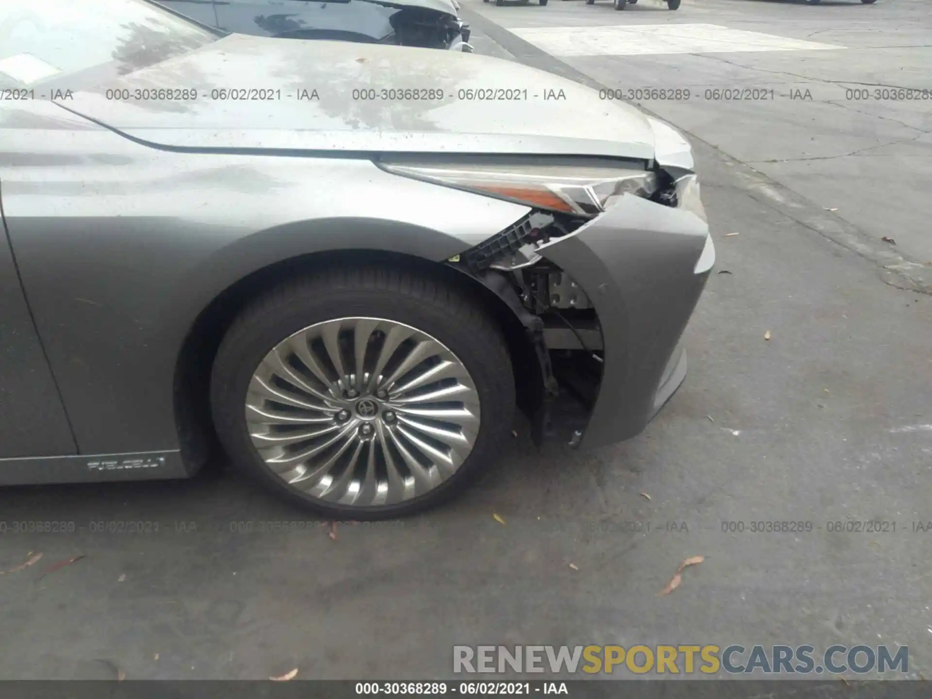 12 Photograph of a damaged car JTDAAAAA2MA000922 TOYOTA MIRAI 2021