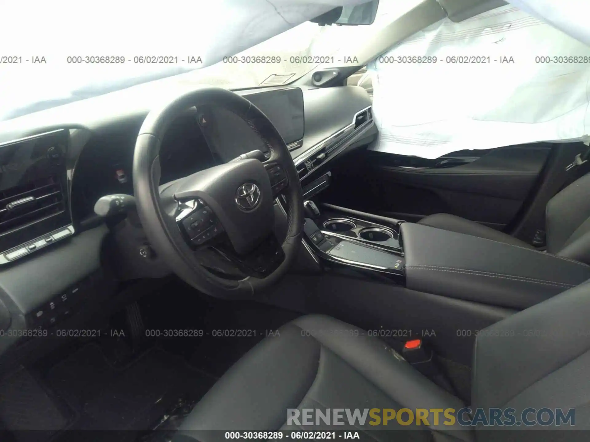 5 Photograph of a damaged car JTDAAAAA2MA000922 TOYOTA MIRAI 2021