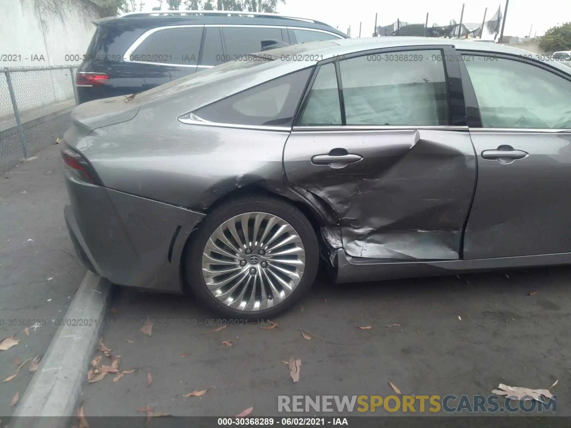 6 Photograph of a damaged car JTDAAAAA2MA000922 TOYOTA MIRAI 2021