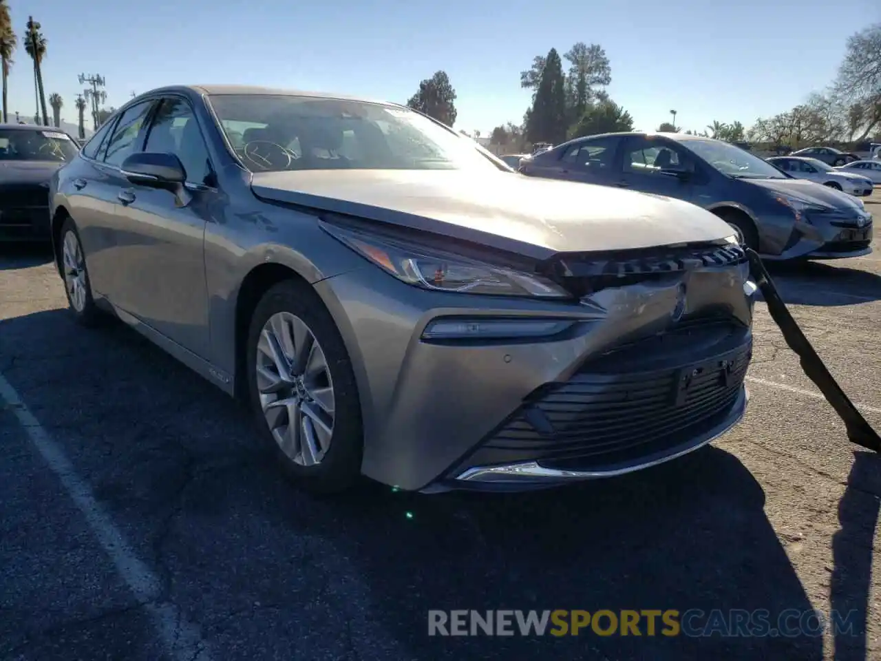 1 Photograph of a damaged car JTDAAAAA3MA002341 TOYOTA MIRAI 2021