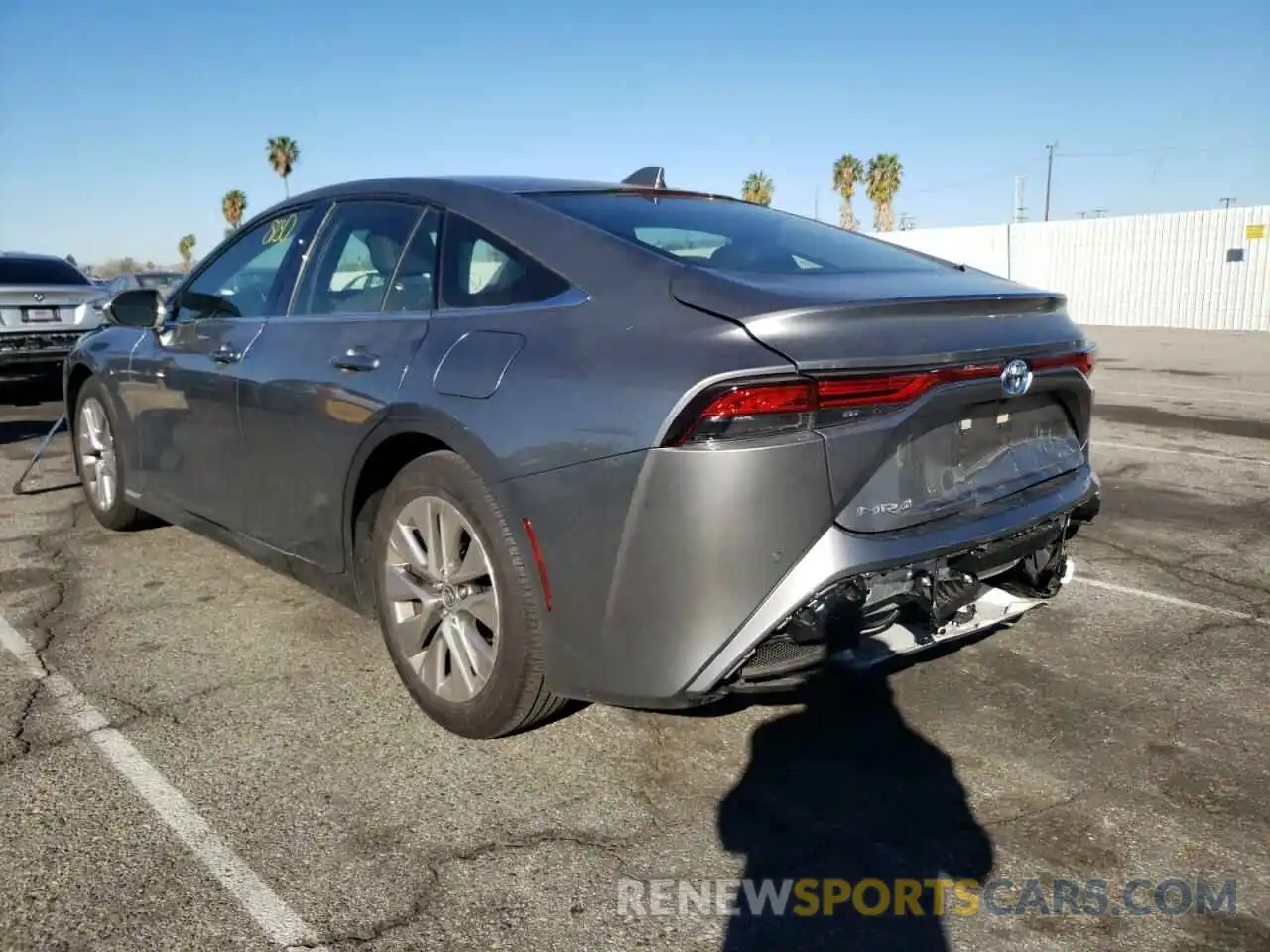 3 Photograph of a damaged car JTDAAAAA3MA002341 TOYOTA MIRAI 2021