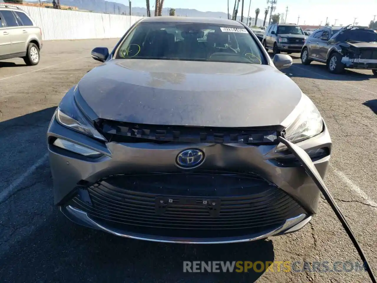 9 Photograph of a damaged car JTDAAAAA3MA002341 TOYOTA MIRAI 2021