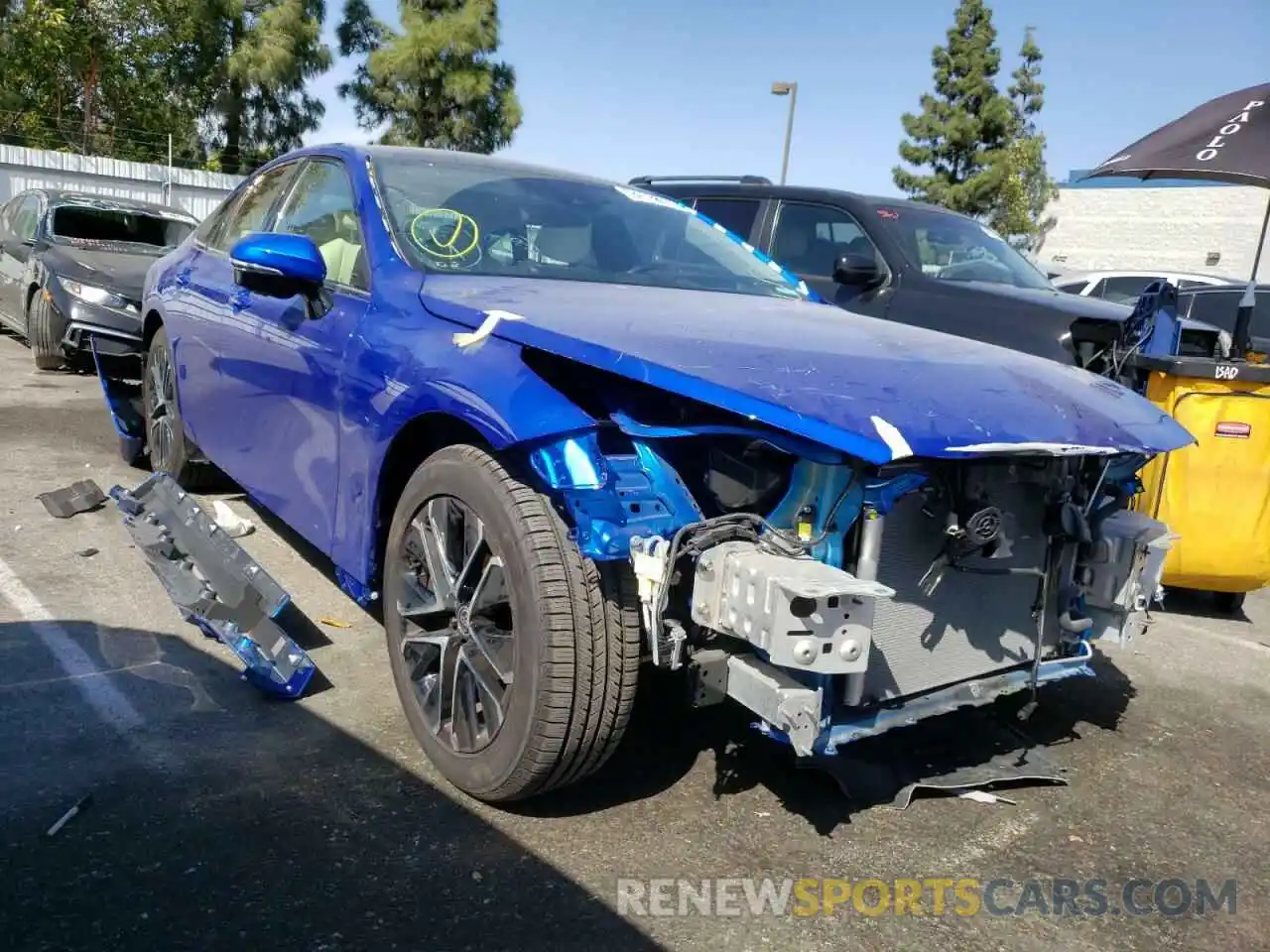 1 Photograph of a damaged car JTDAAAAA4MA002378 TOYOTA MIRAI 2021