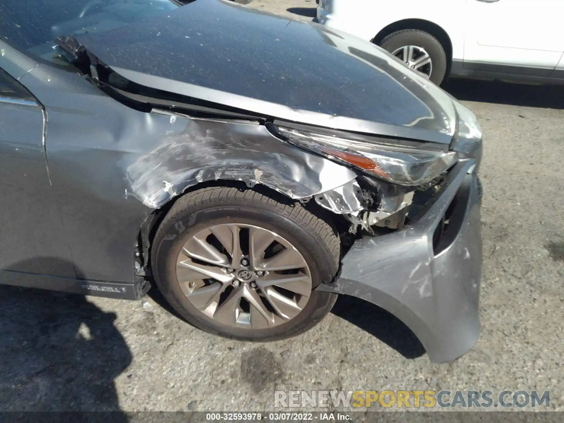 6 Photograph of a damaged car JTDAAAAA5MA002423 TOYOTA MIRAI 2021