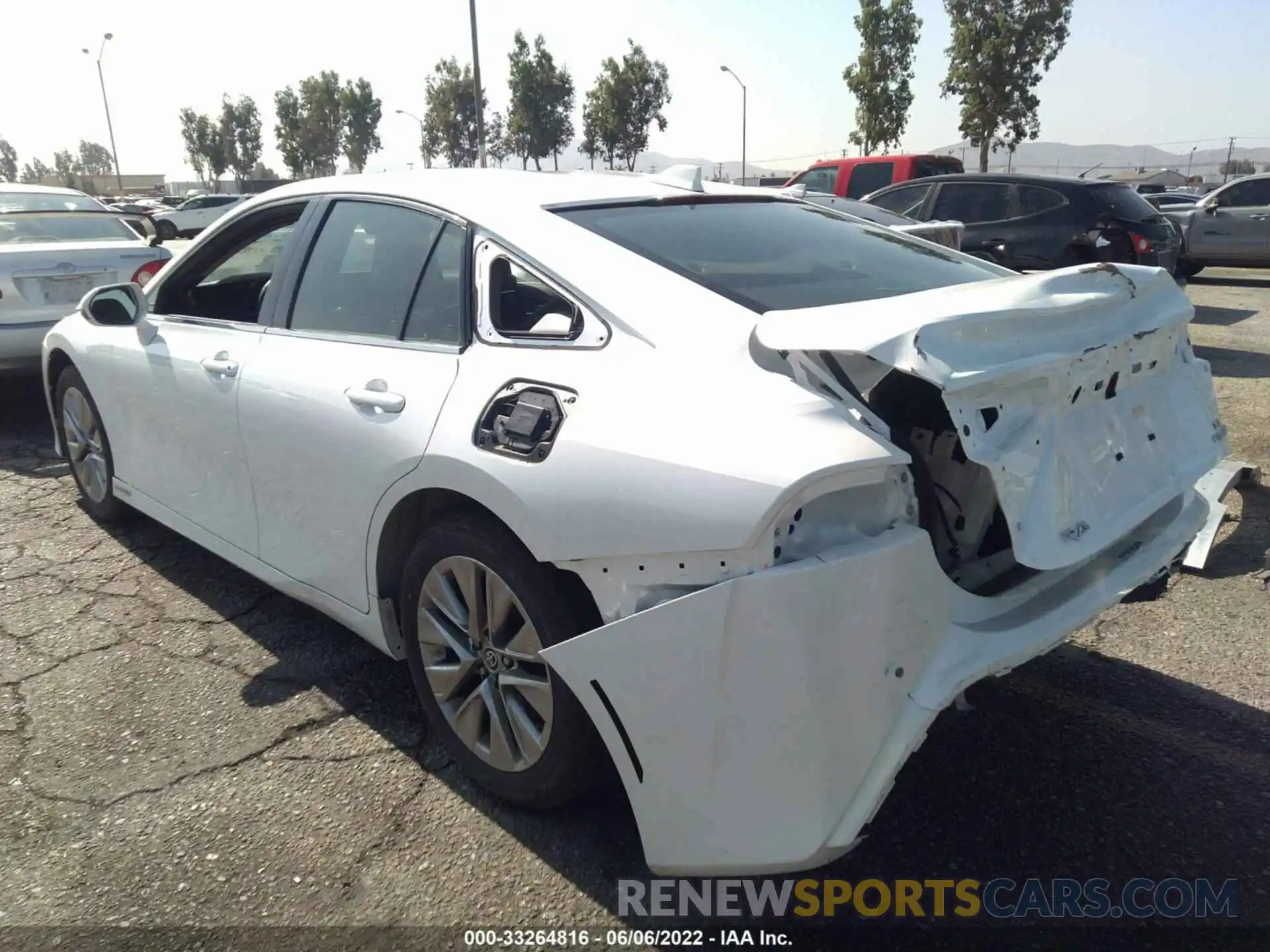 3 Photograph of a damaged car JTDAAAAA7MA001564 TOYOTA MIRAI 2021