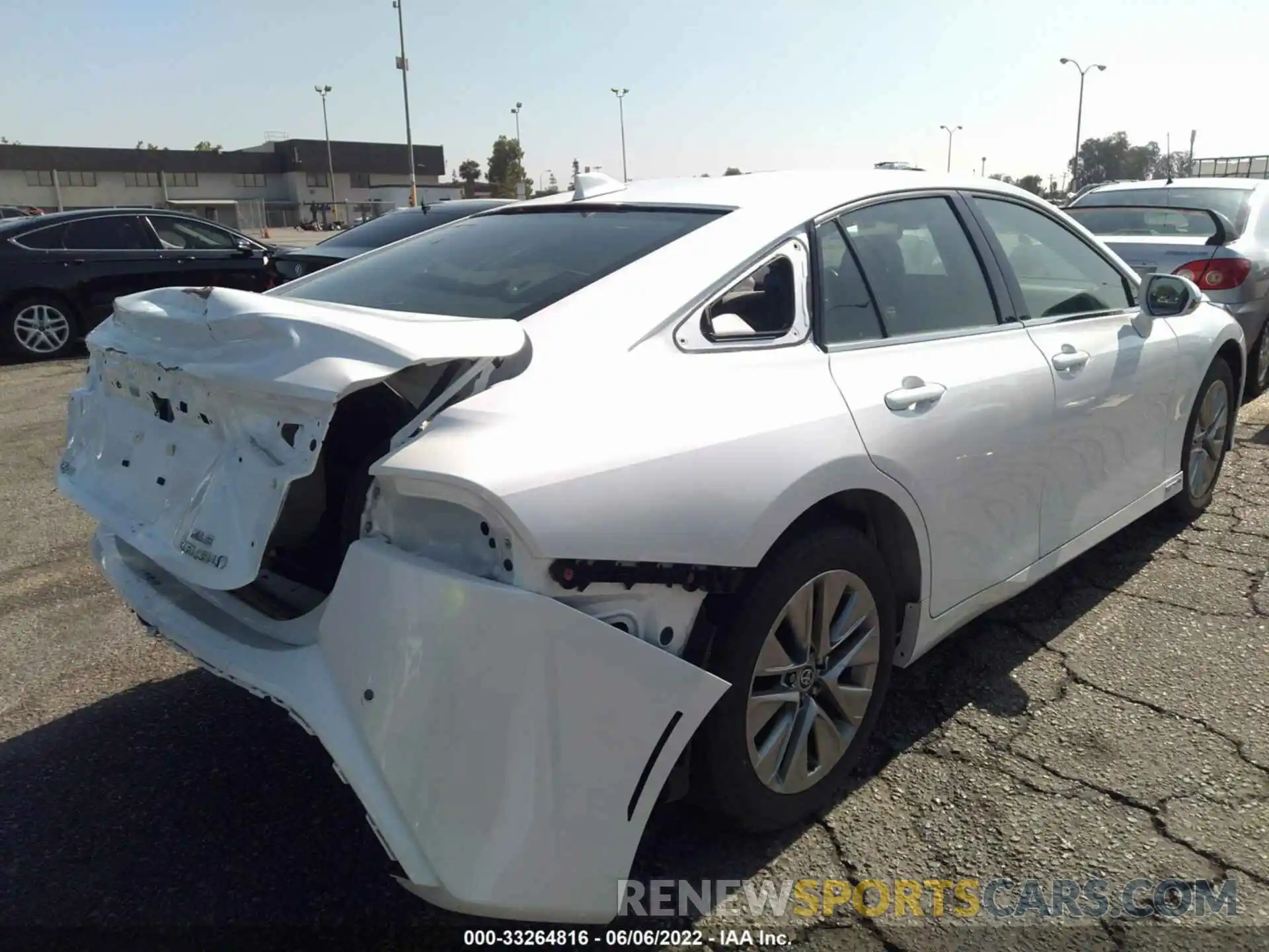 4 Photograph of a damaged car JTDAAAAA7MA001564 TOYOTA MIRAI 2021