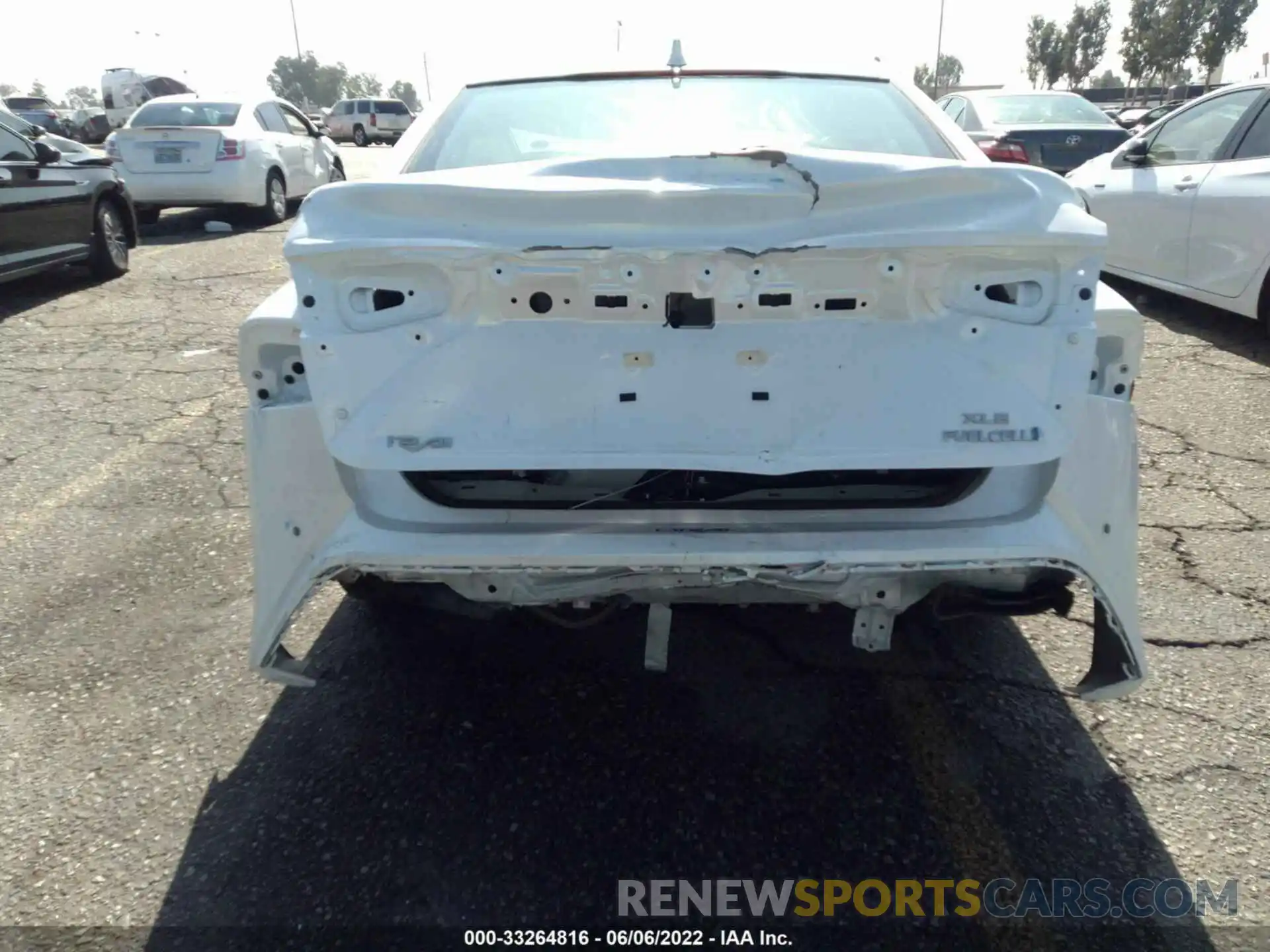 6 Photograph of a damaged car JTDAAAAA7MA001564 TOYOTA MIRAI 2021