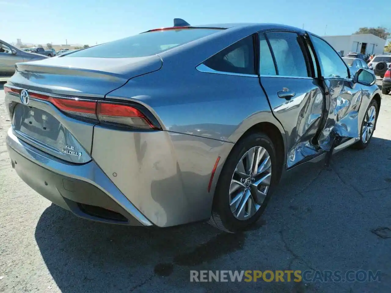 4 Photograph of a damaged car JTDAAAAA7MA002259 TOYOTA MIRAI 2021