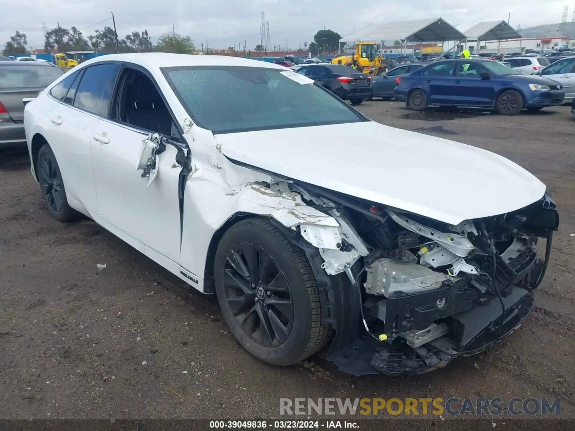 1 Photograph of a damaged car JTDAAAAA7MA002567 TOYOTA MIRAI 2021