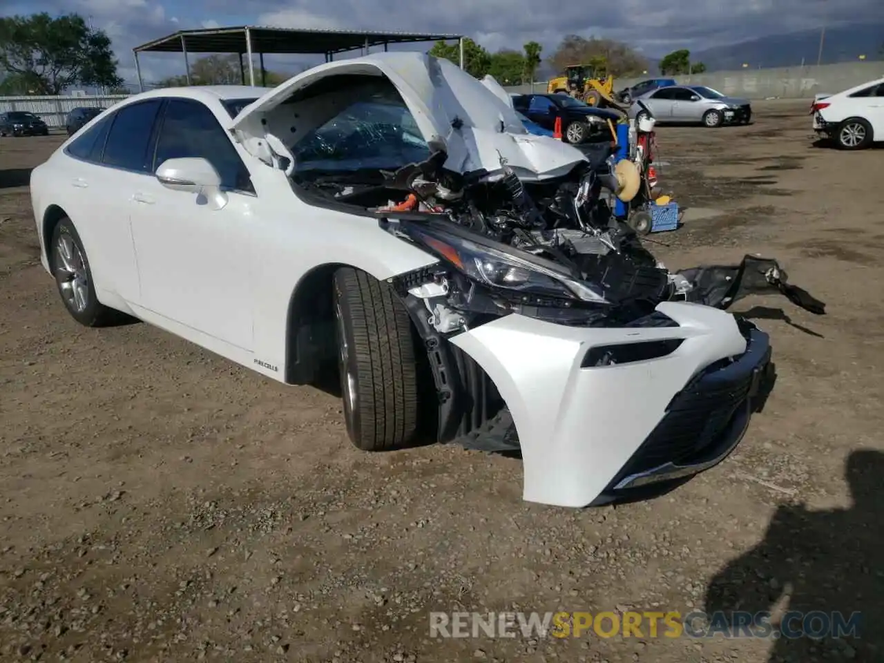 1 Photograph of a damaged car JTDAAAAA9MA000397 TOYOTA MIRAI 2021