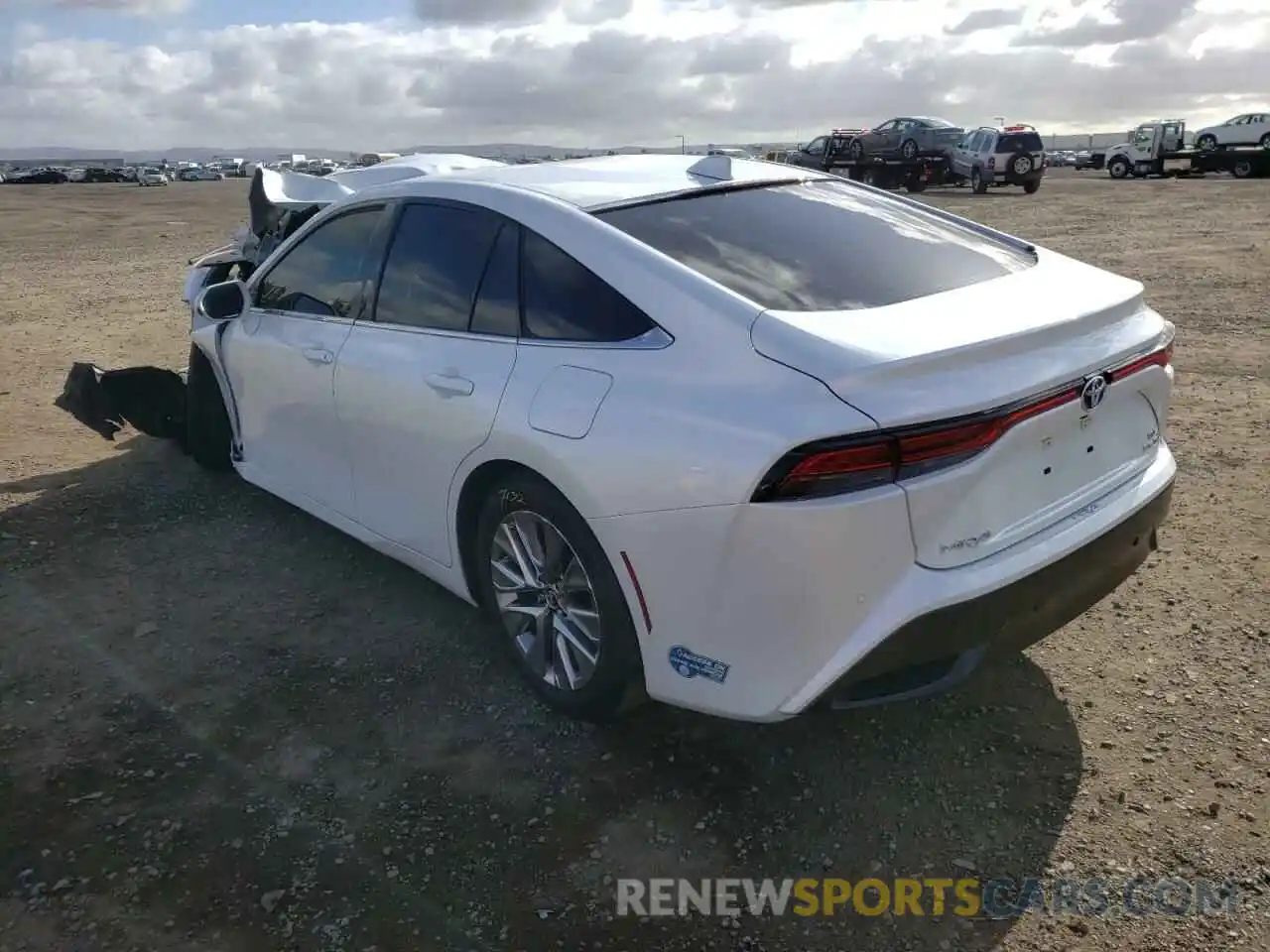 3 Photograph of a damaged car JTDAAAAA9MA000397 TOYOTA MIRAI 2021