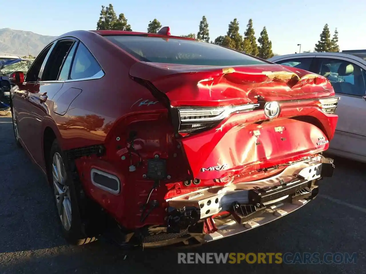 3 Photograph of a damaged car JTDAAAAA9MA000657 TOYOTA MIRAI 2021