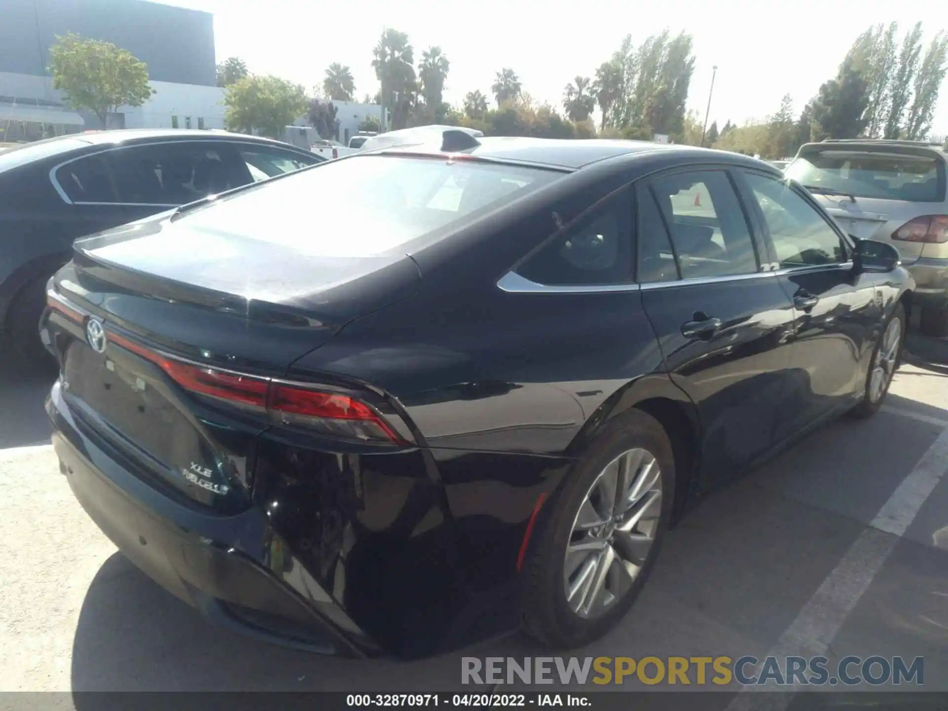 4 Photograph of a damaged car JTDAAAAA9MA001923 TOYOTA MIRAI 2021