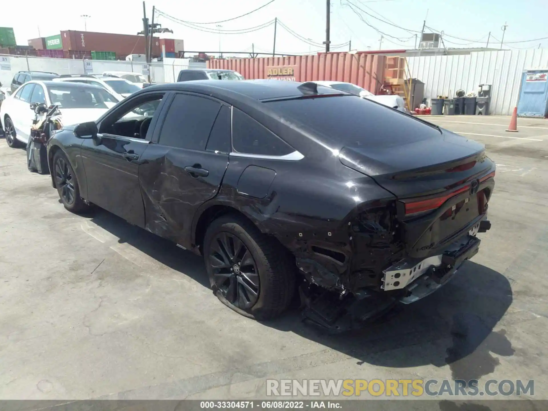 3 Photograph of a damaged car JTDAAAAA9MA002196 TOYOTA MIRAI 2021