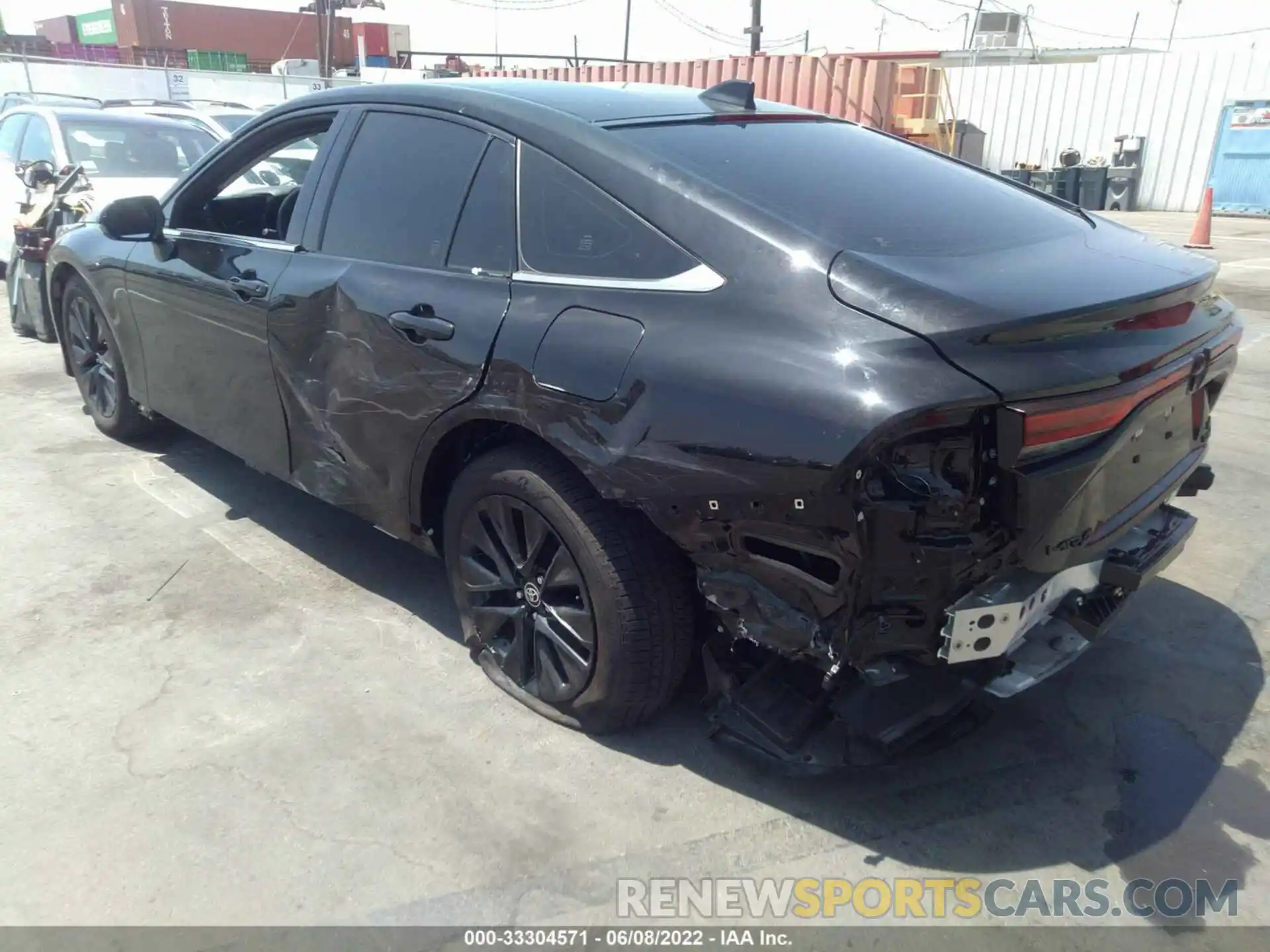 6 Photograph of a damaged car JTDAAAAA9MA002196 TOYOTA MIRAI 2021