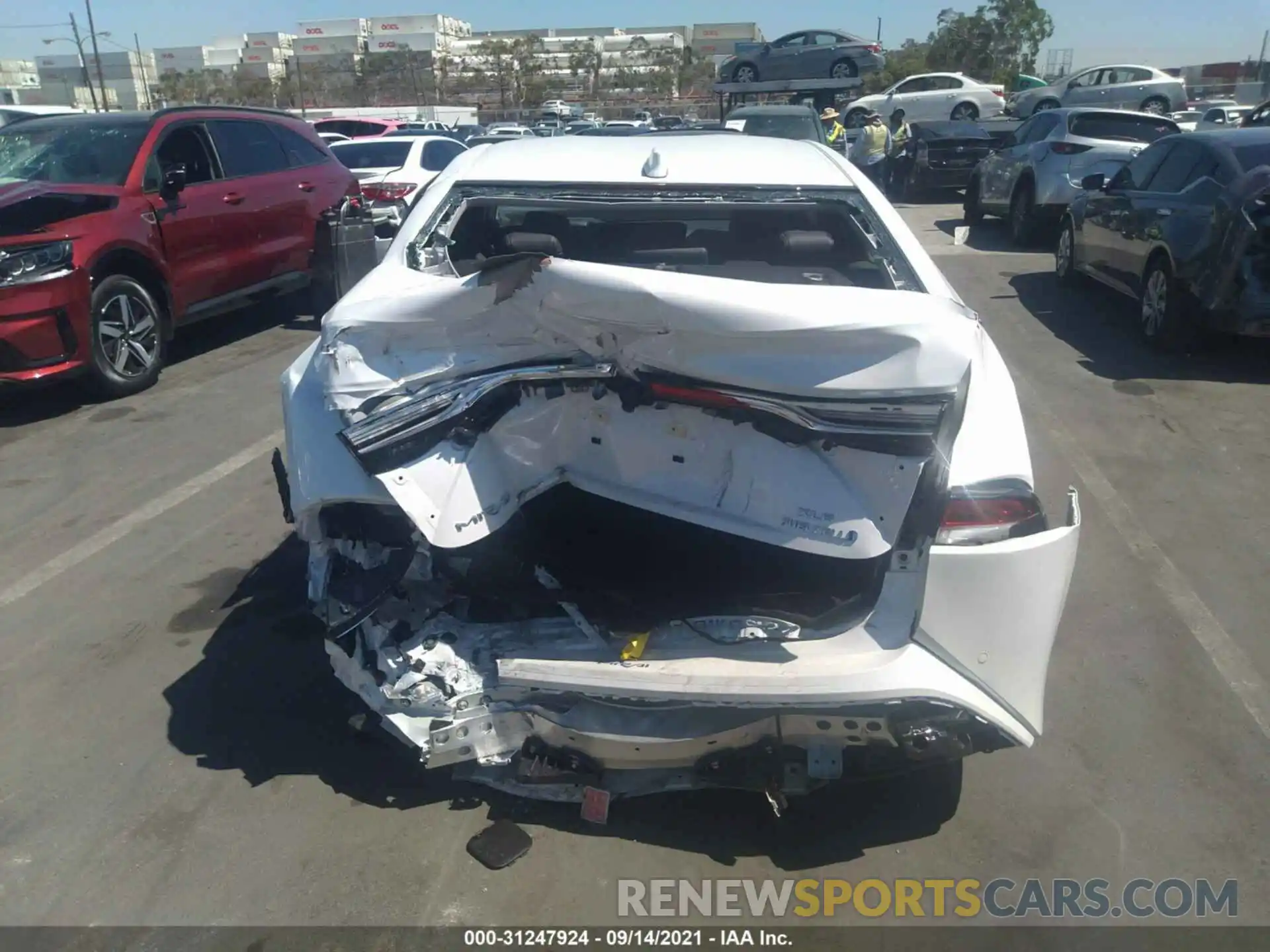 6 Photograph of a damaged car JTDAAAAA9MA002571 TOYOTA MIRAI 2021