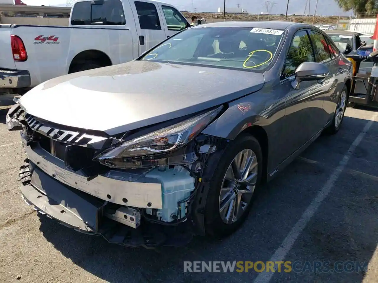 2 Photograph of a damaged car JTDAAAAA9MA003574 TOYOTA MIRAI 2021