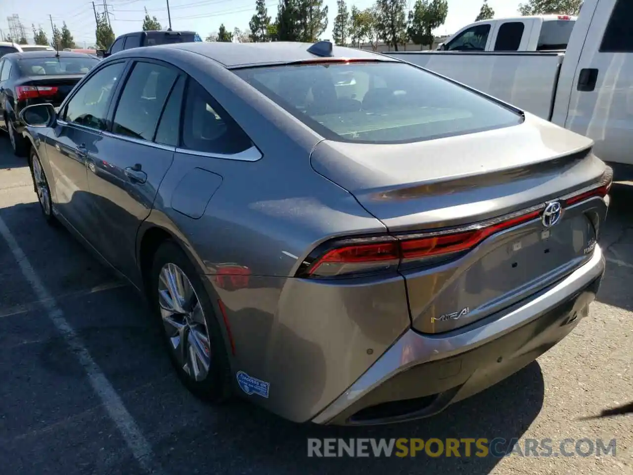 3 Photograph of a damaged car JTDAAAAA9MA003574 TOYOTA MIRAI 2021