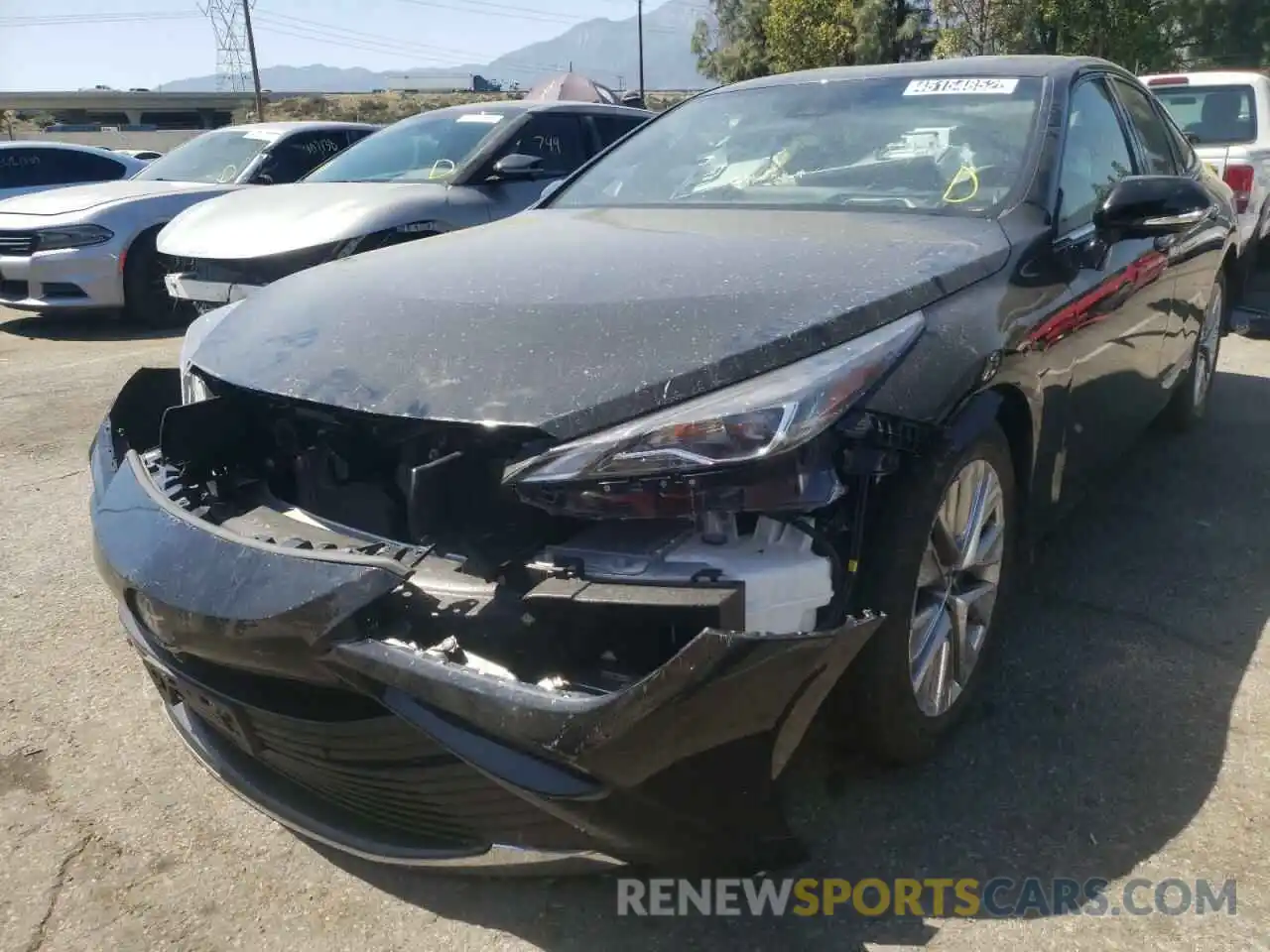 2 Photograph of a damaged car JTDAAAAAXMA003549 TOYOTA MIRAI 2021