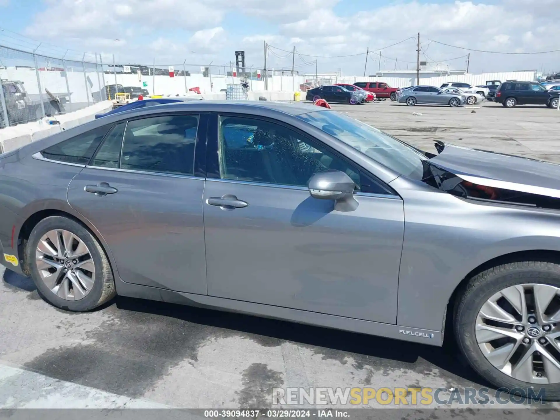 13 Photograph of a damaged car JTDAAAAA6NA004814 TOYOTA MIRAI 2022