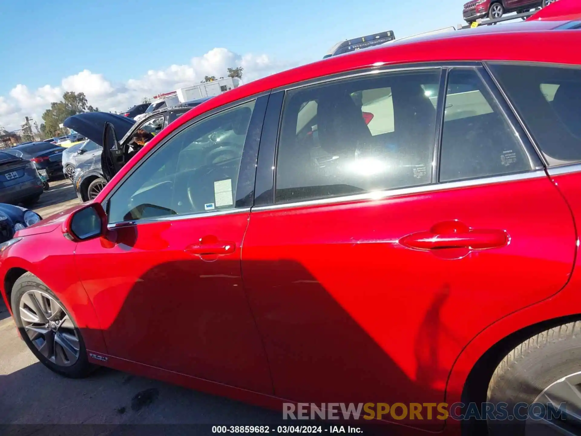 14 Photograph of a damaged car JTDAAAAA7NA007480 TOYOTA MIRAI 2022