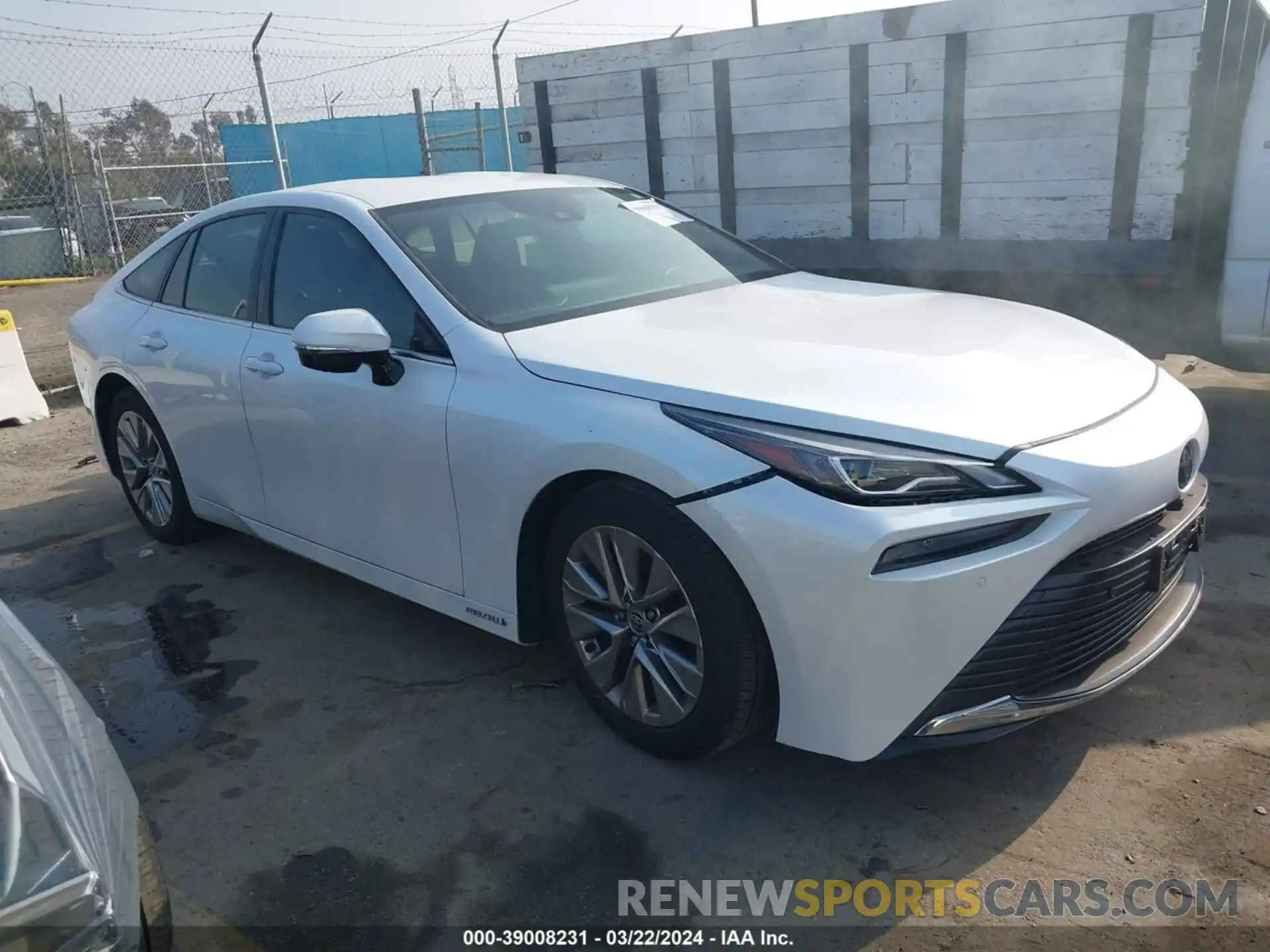 1 Photograph of a damaged car JTDAAAAA0PA008909 TOYOTA MIRAI 2023