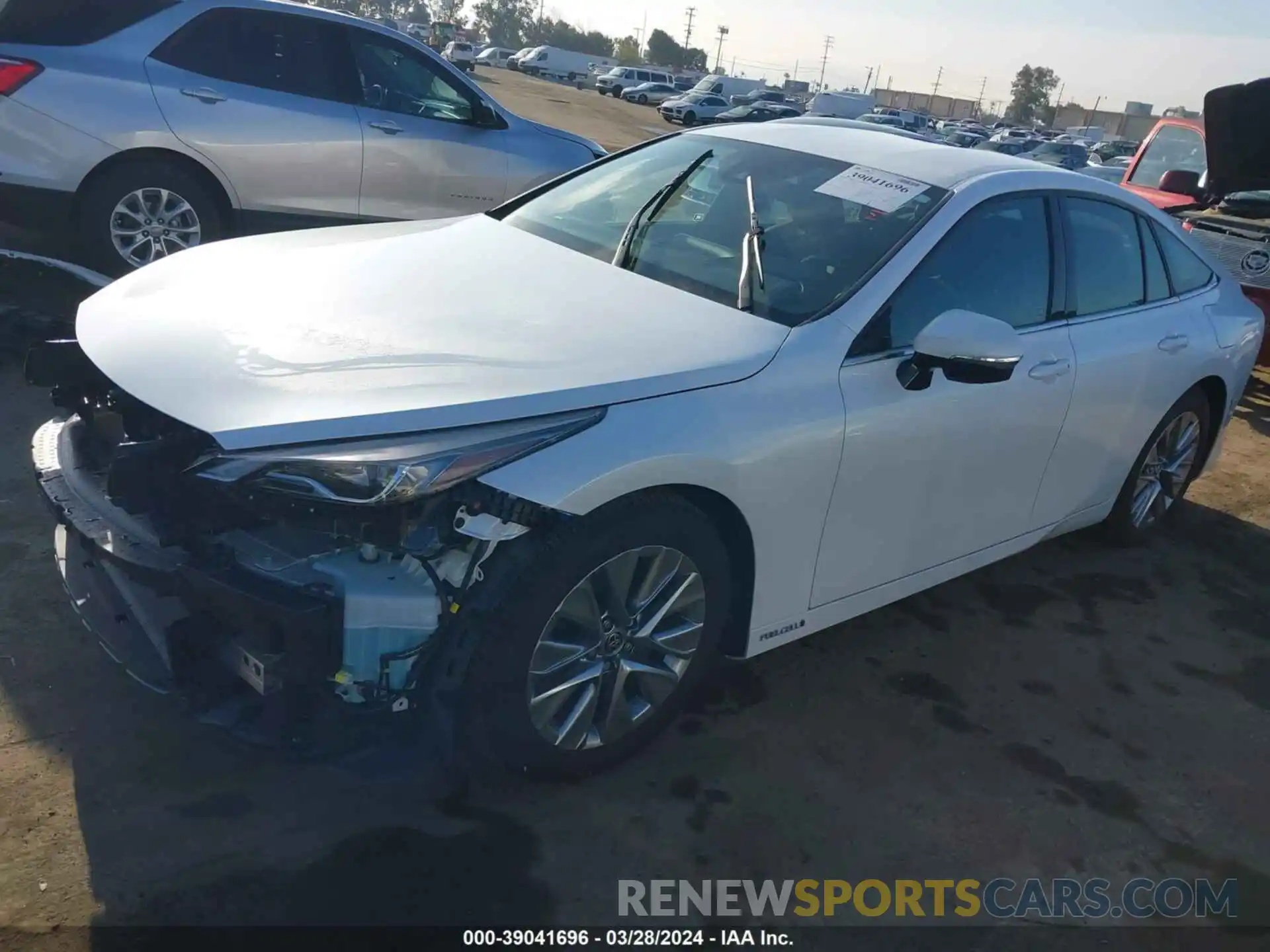 2 Photograph of a damaged car JTDAAAAA0PA009221 TOYOTA MIRAI 2023