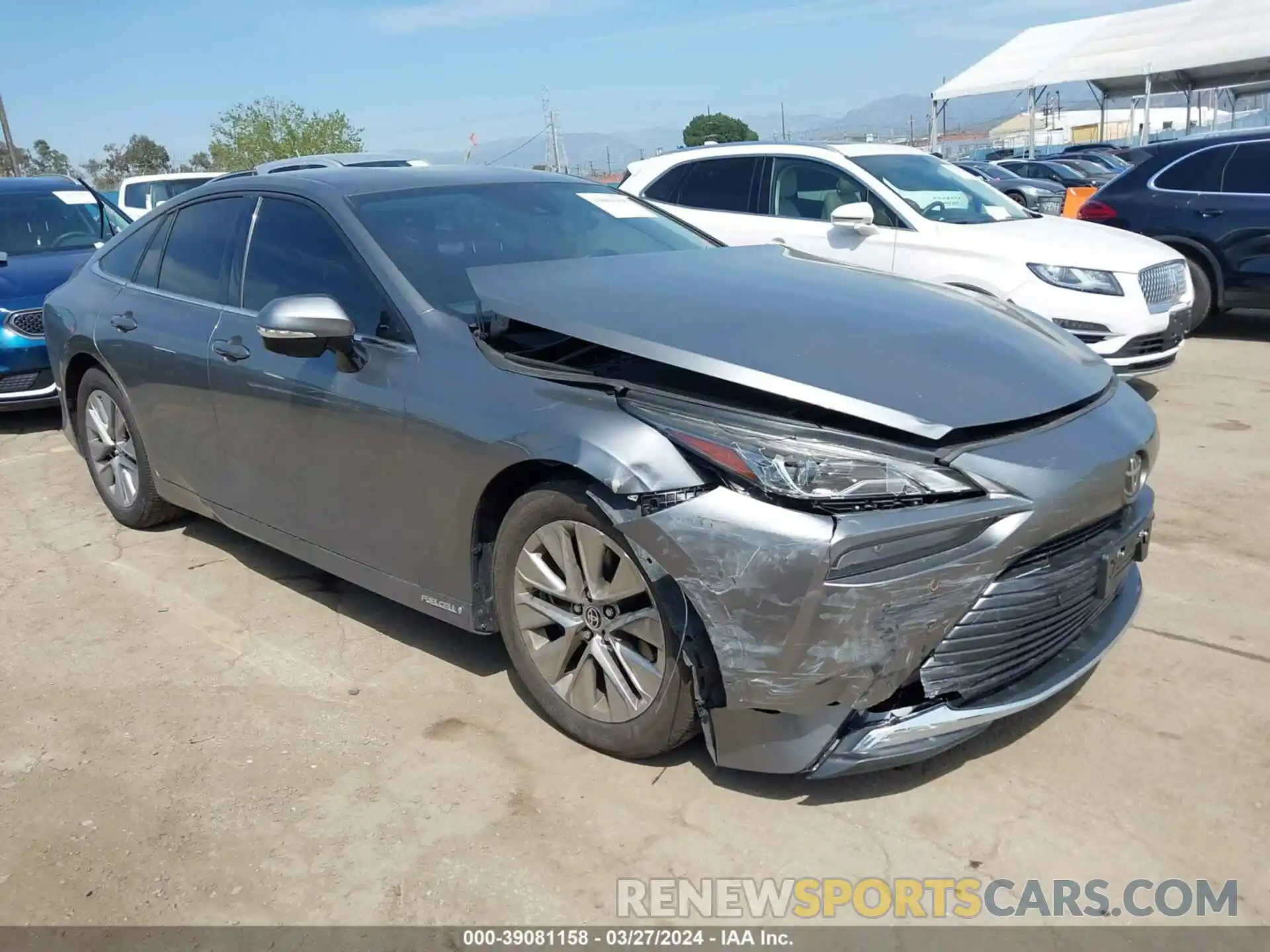 1 Photograph of a damaged car JTDAAAAA0PA009705 TOYOTA MIRAI 2023