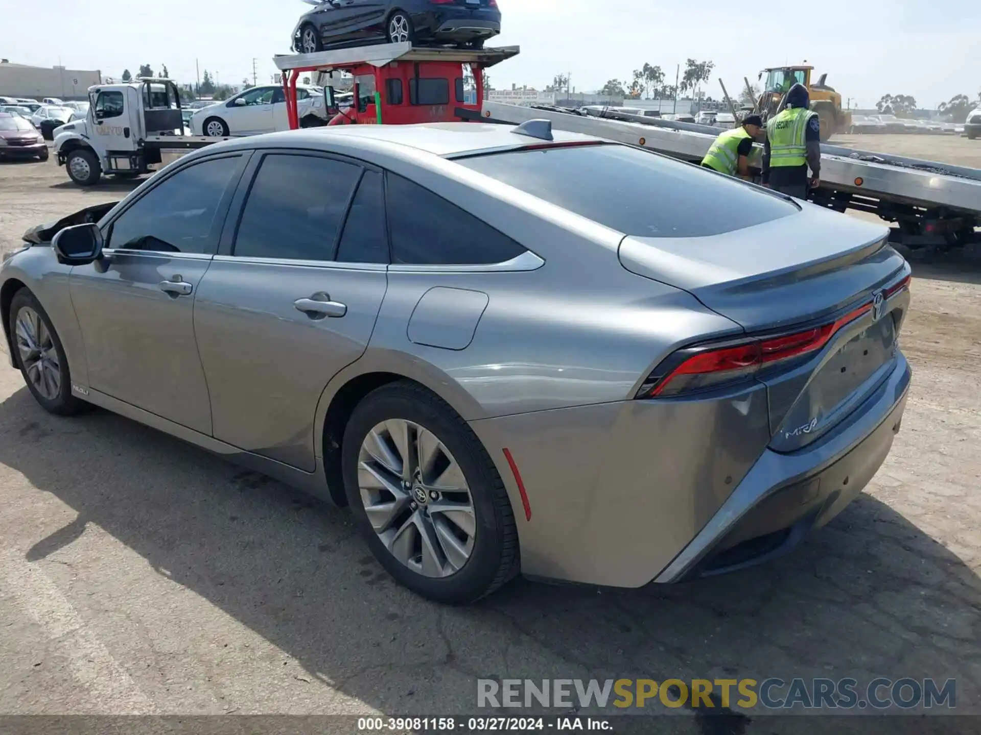 3 Photograph of a damaged car JTDAAAAA0PA009705 TOYOTA MIRAI 2023