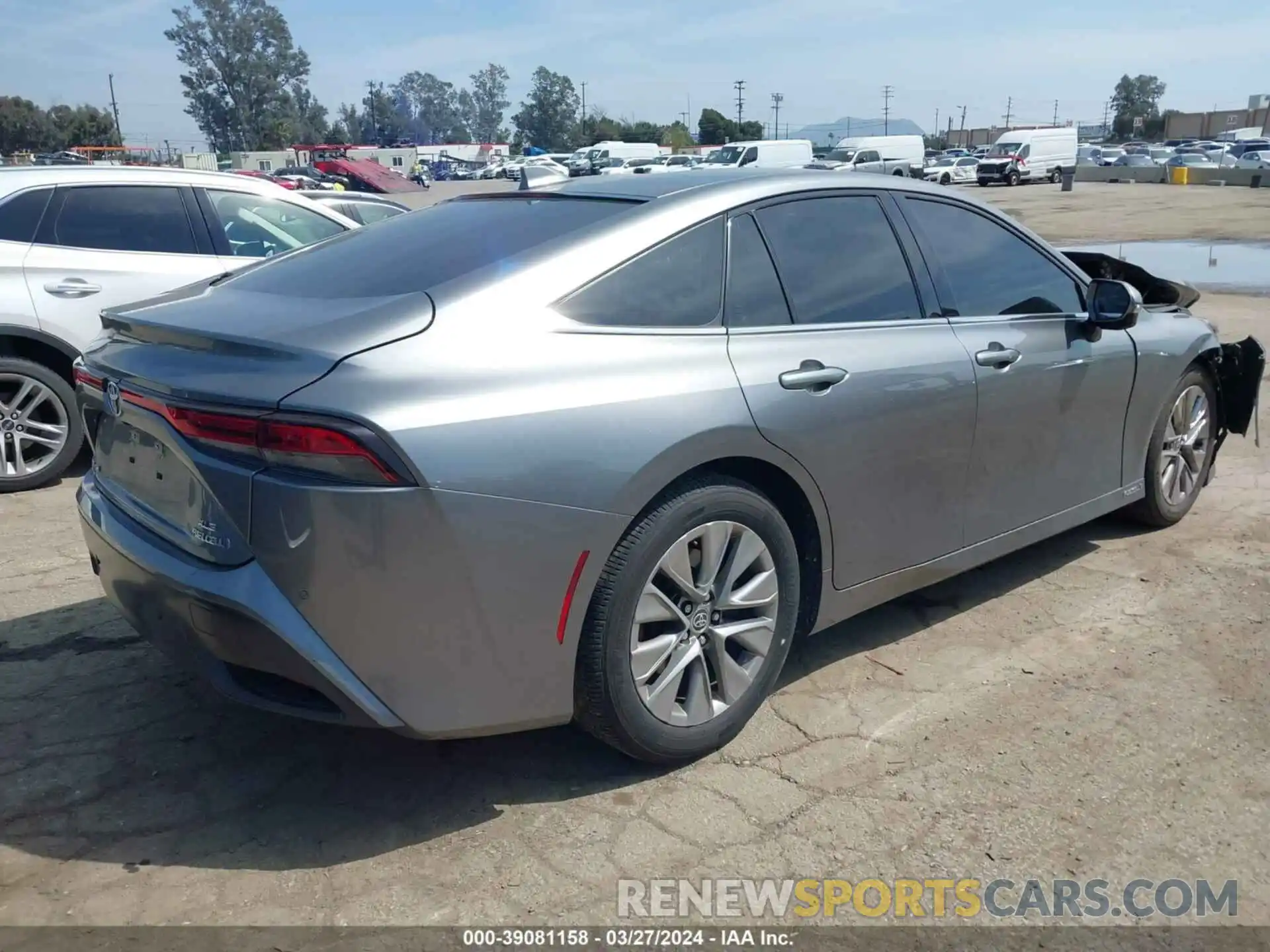 4 Photograph of a damaged car JTDAAAAA0PA009705 TOYOTA MIRAI 2023