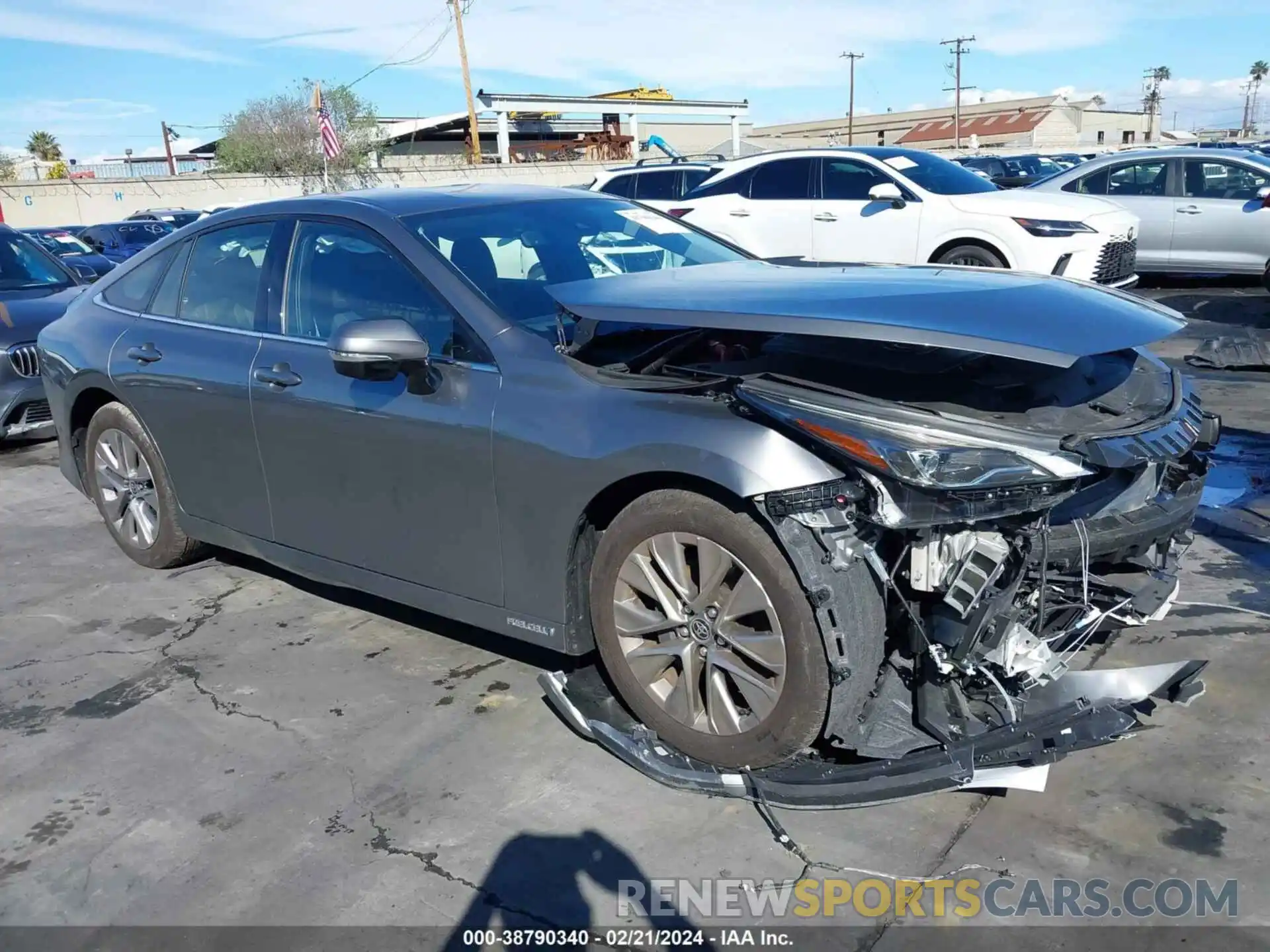 1 Photograph of a damaged car JTDAAAAA1PA008515 TOYOTA MIRAI 2023