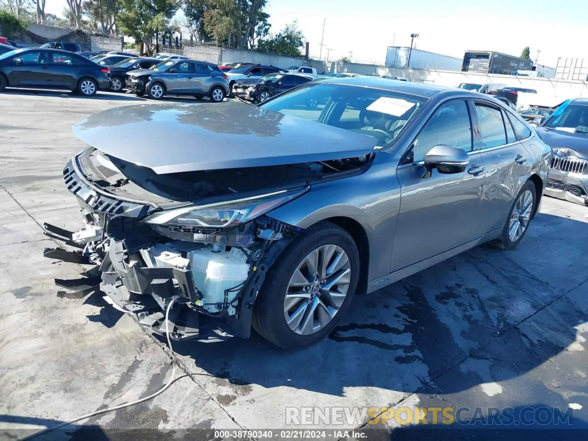 2 Photograph of a damaged car JTDAAAAA1PA008515 TOYOTA MIRAI 2023