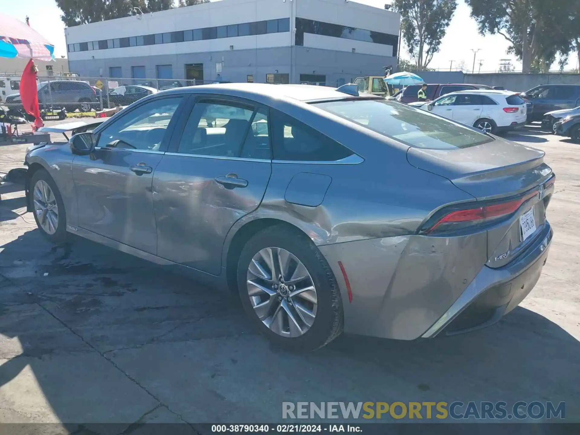 3 Photograph of a damaged car JTDAAAAA1PA008515 TOYOTA MIRAI 2023