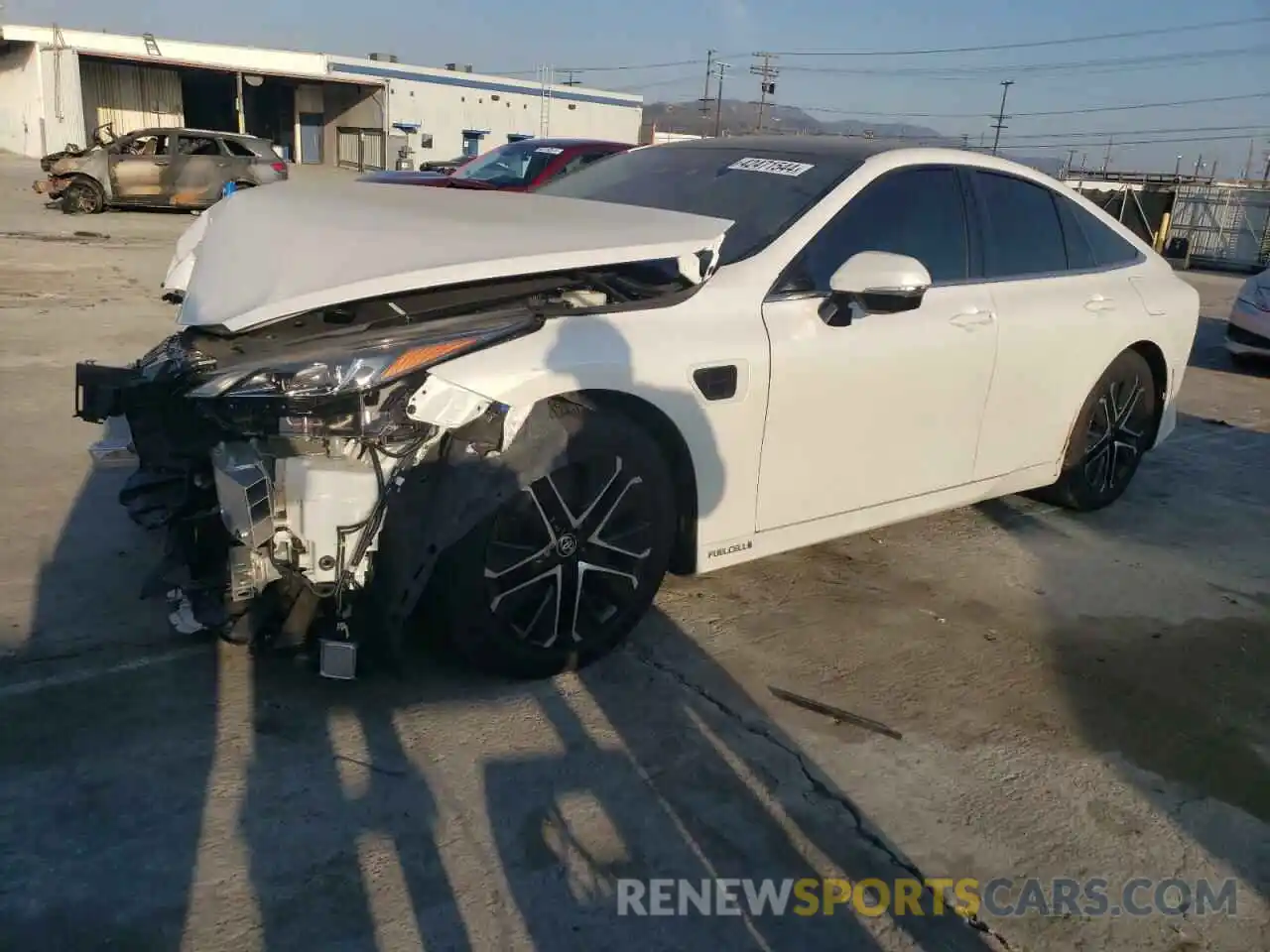 1 Photograph of a damaged car JTDAAAAA3PA010072 TOYOTA MIRAI 2023