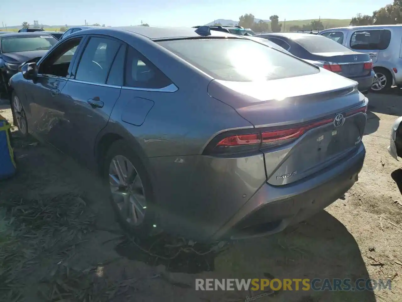 2 Photograph of a damaged car JTDAAAAA5PA008596 TOYOTA MIRAI 2023