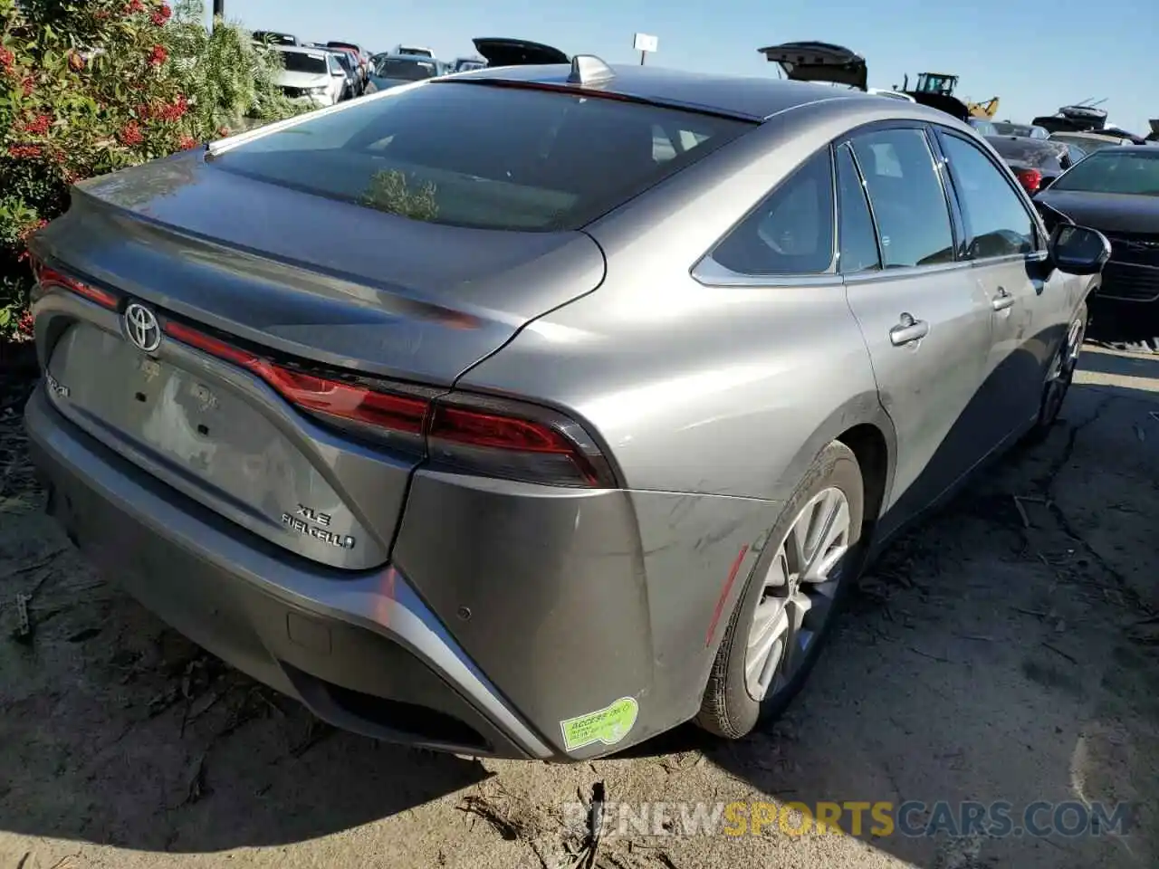 3 Photograph of a damaged car JTDAAAAA5PA008596 TOYOTA MIRAI 2023