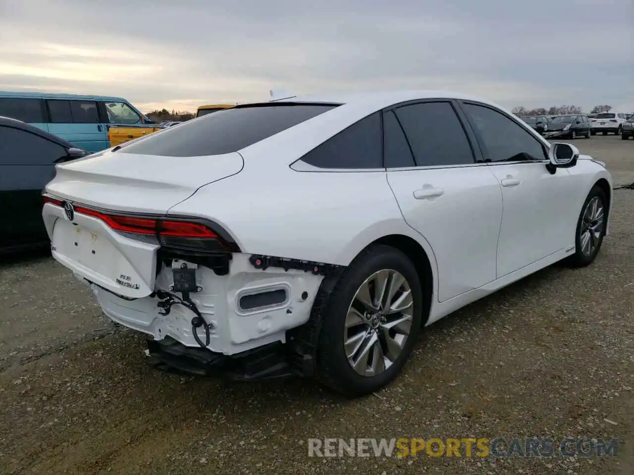 3 Photograph of a damaged car JTDAAAAA5PA008811 TOYOTA MIRAI 2023