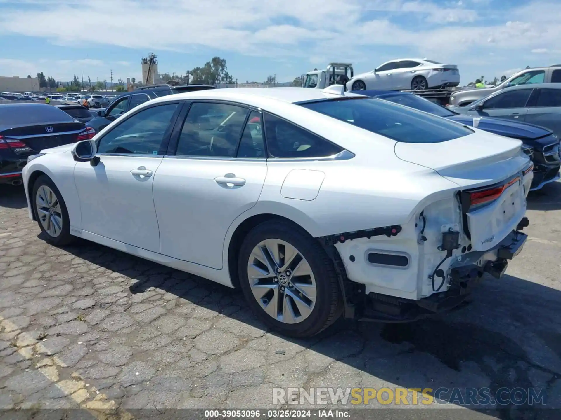 3 Photograph of a damaged car JTDAAAAA6PA009949 TOYOTA MIRAI 2023